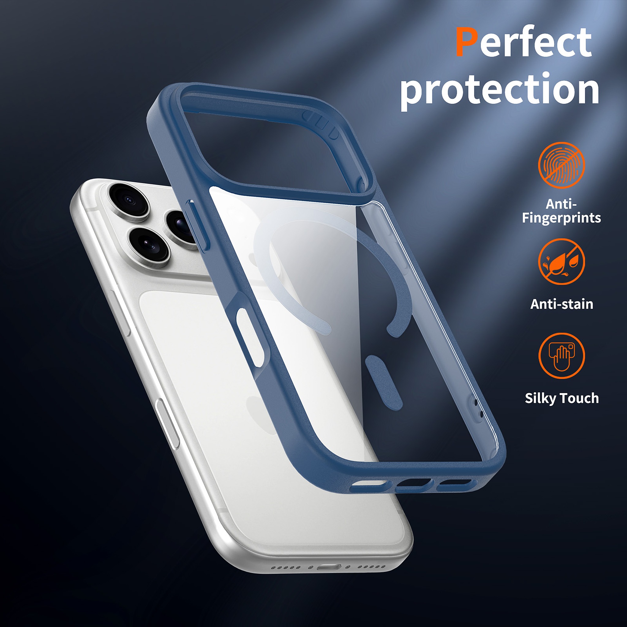 SendaFit Clear Two-in-One MagSafe Case for iPhone 17 Pro detail 20