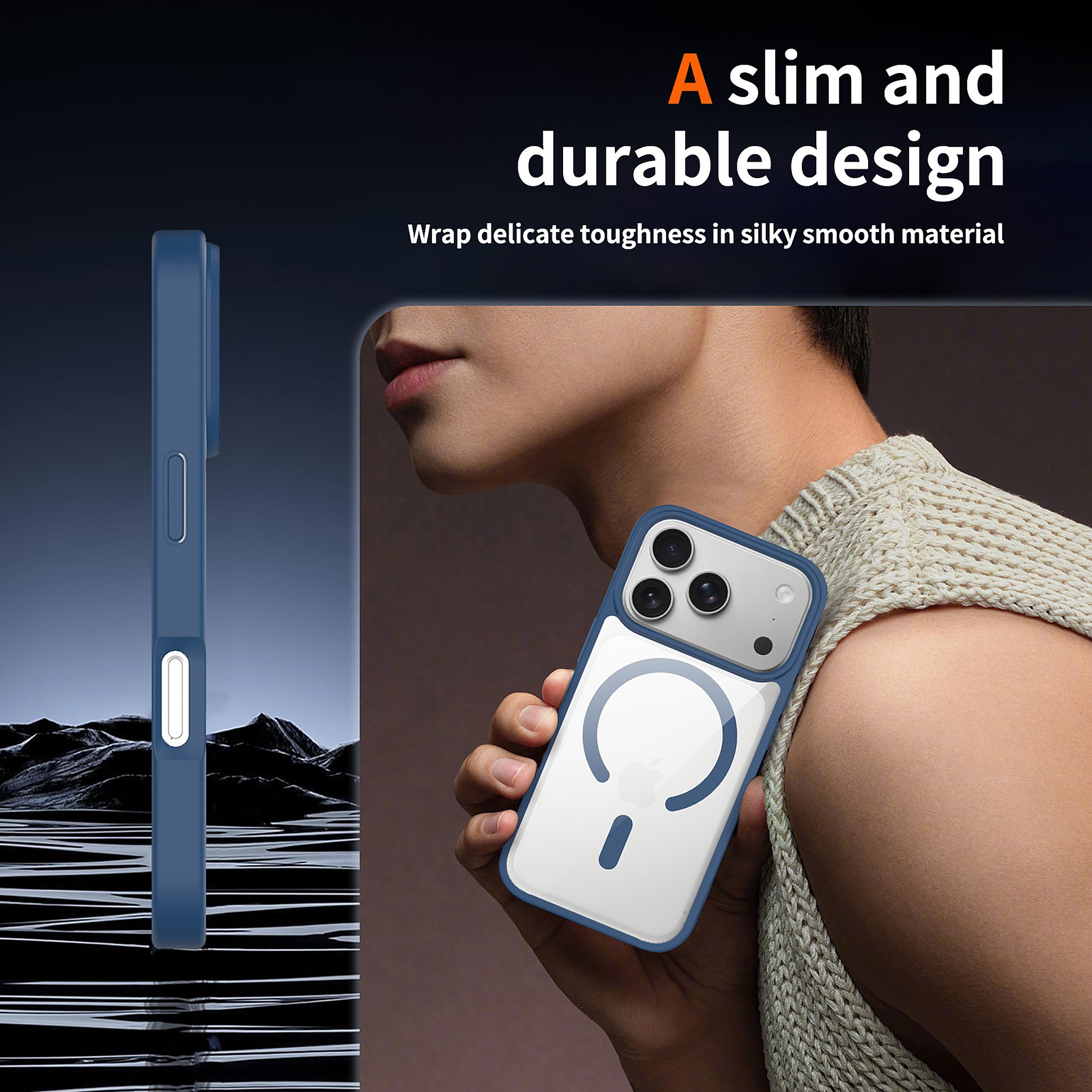 SendaFit Clear Two-in-One MagSafe Case for iPhone 17 Pro detail 21