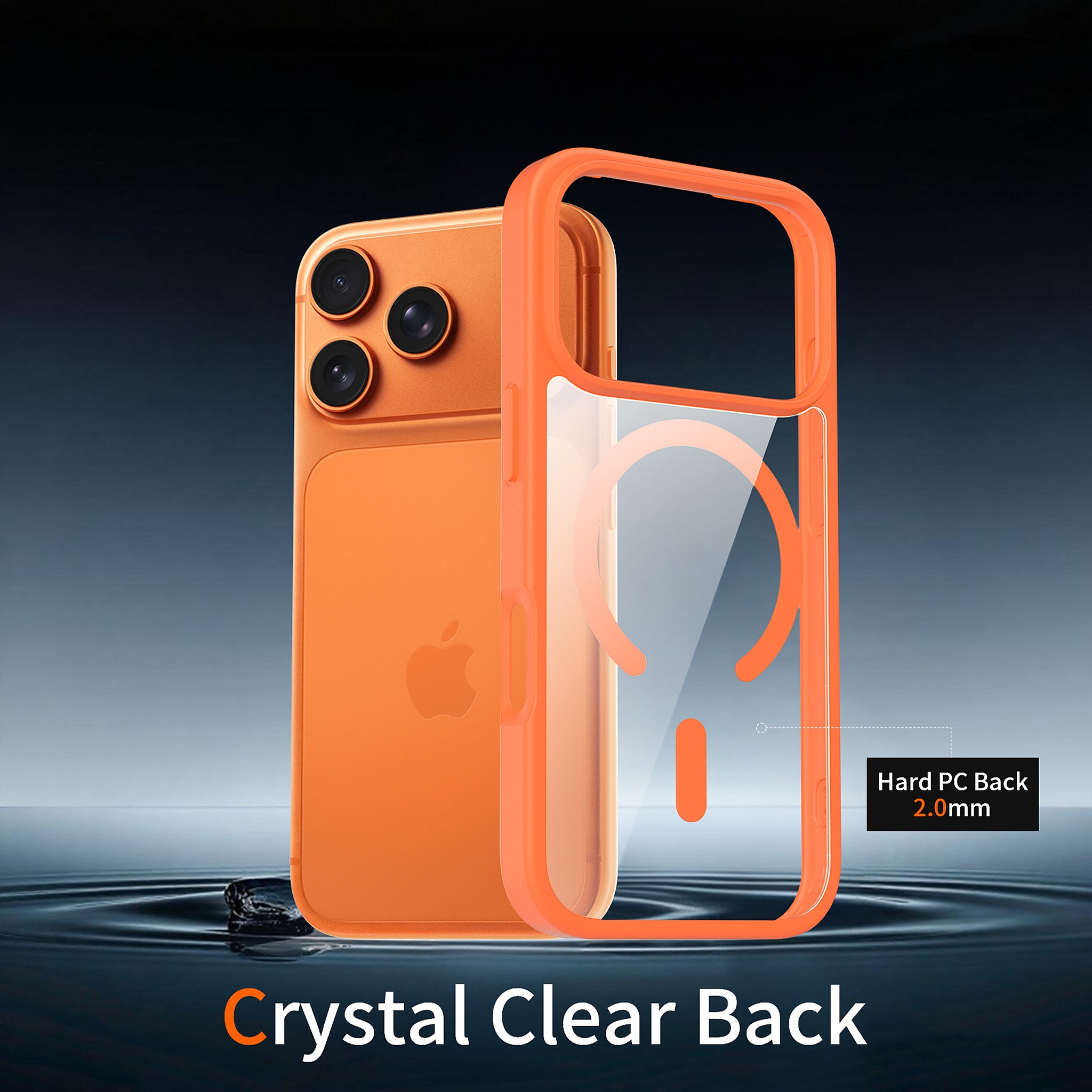 SendaFit Clear Two-in-One MagSafe Case for iPhone 17 Pro detail 23
