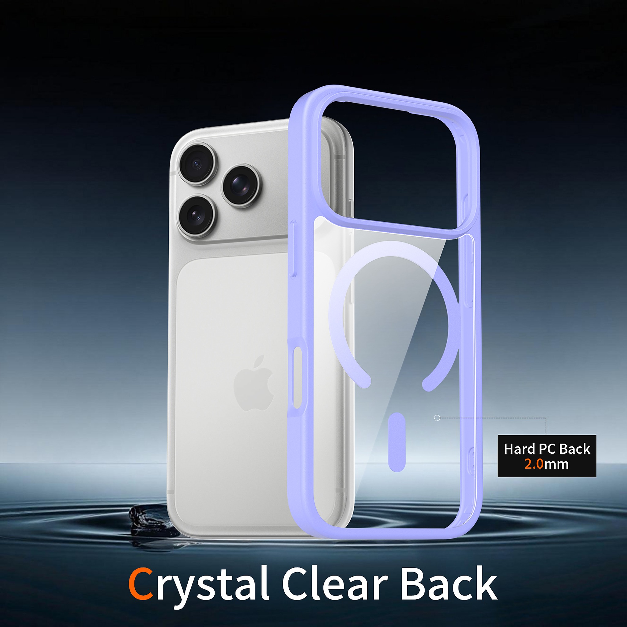 SendaFit Clear Two-in-One MagSafe Case for iPhone 17 Pro detail 25
