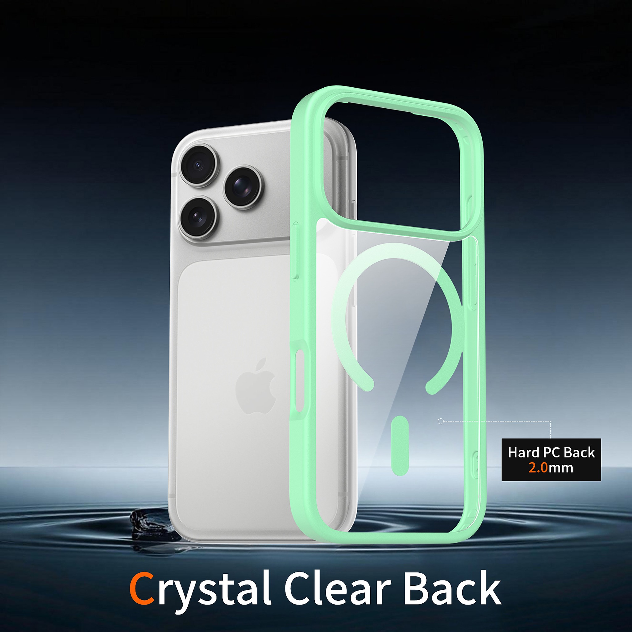 SendaFit Clear Two-in-One MagSafe Case for iPhone 17 Pro detail 29
