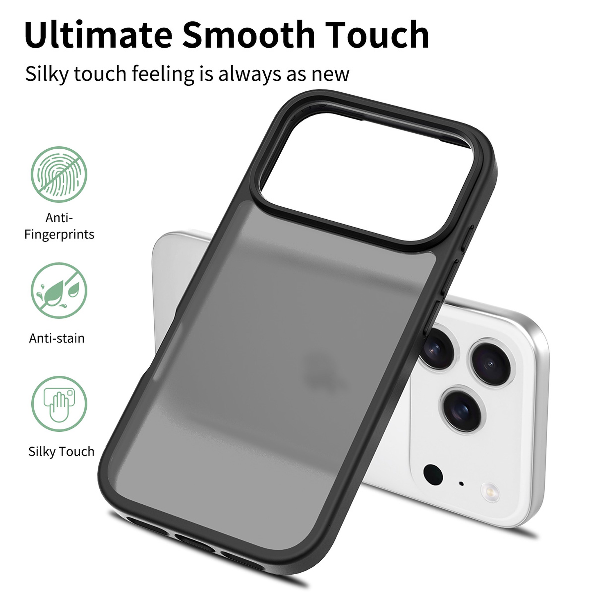 SendaFit Matte Skin-Feel Two-in-One Case for iPhone 17 Pro detail 1