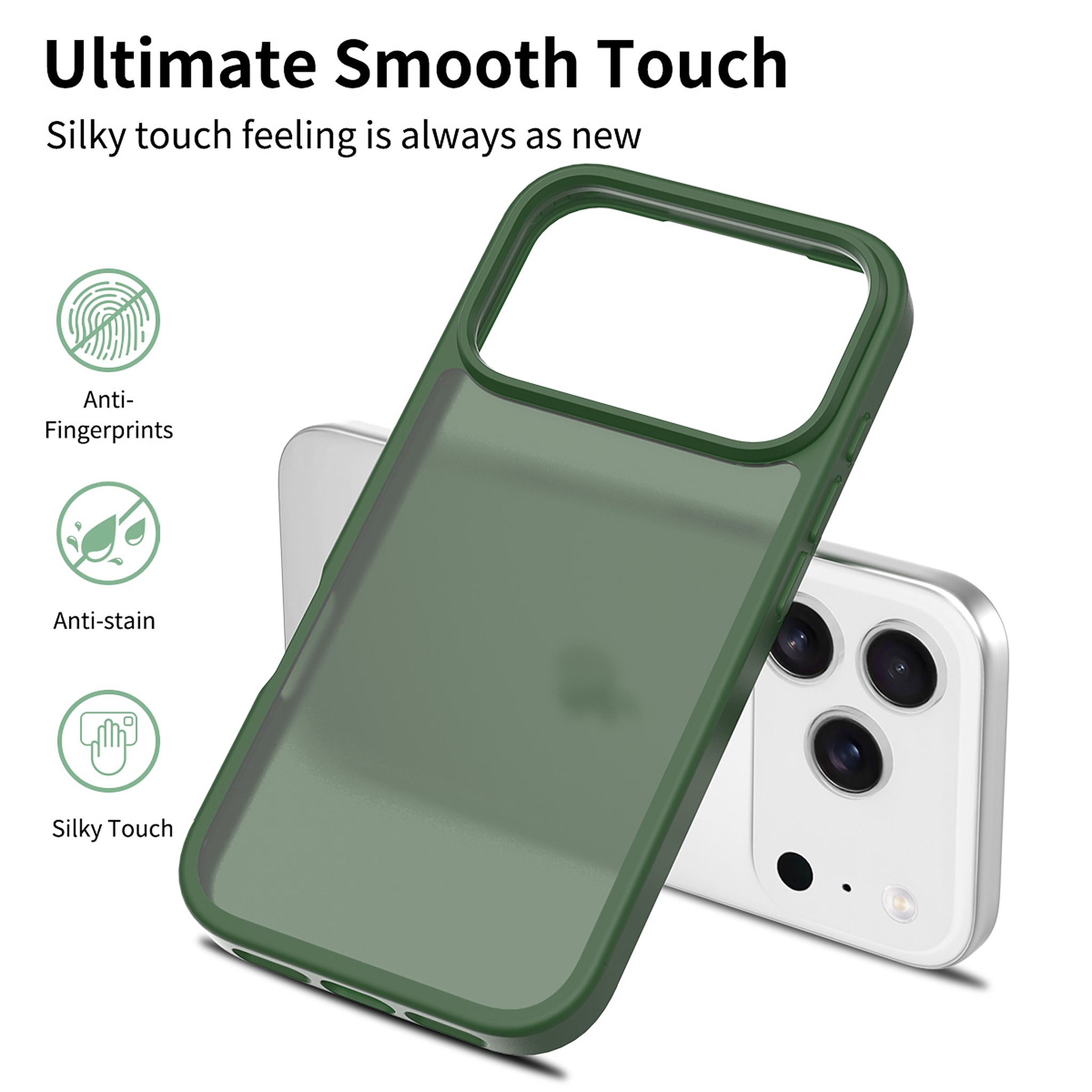 SendaFit Matte Skin-Feel Two-in-One Case for iPhone 17 Pro detail 10