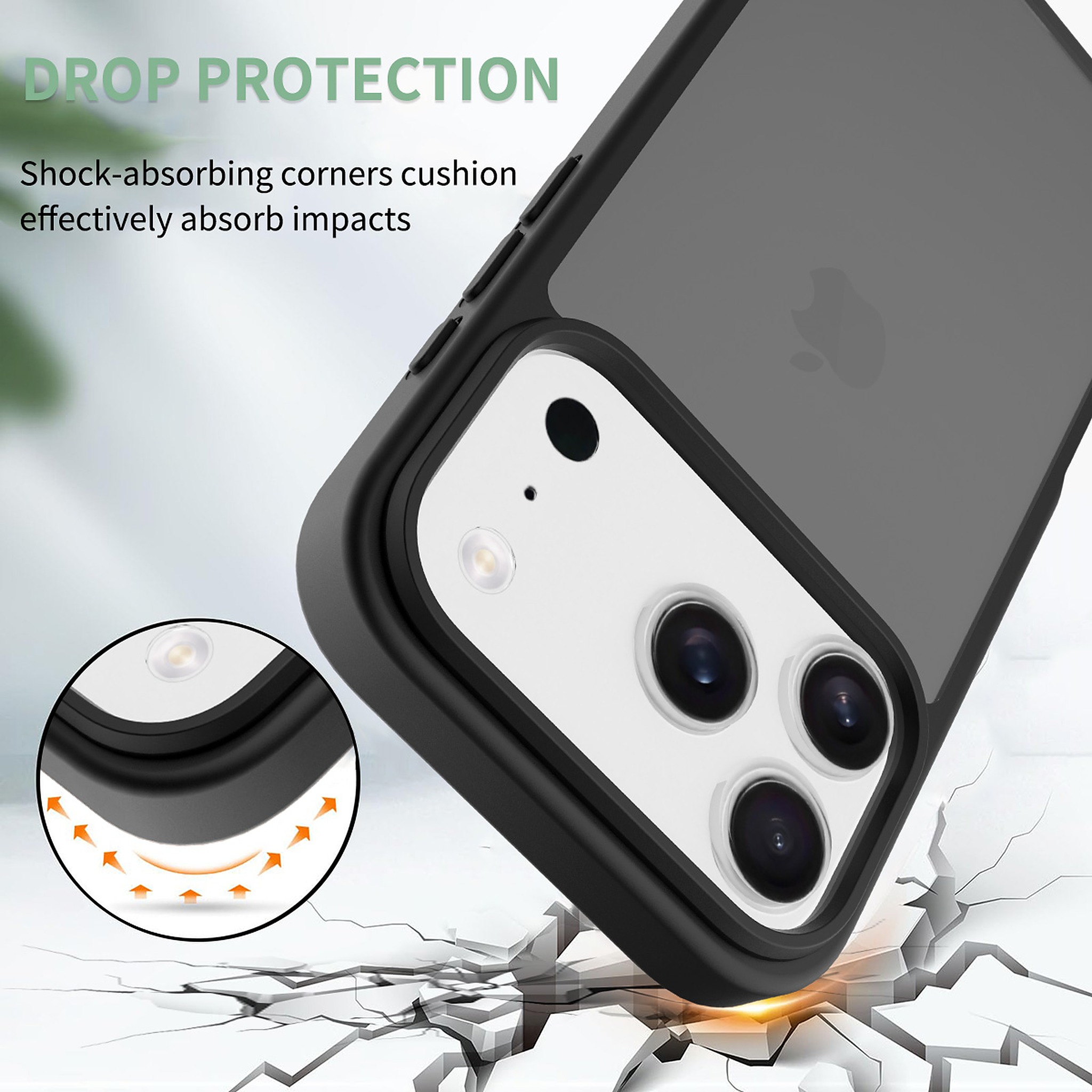 SendaFit Matte Skin-Feel Two-in-One Case for iPhone 17 Pro detail 12
