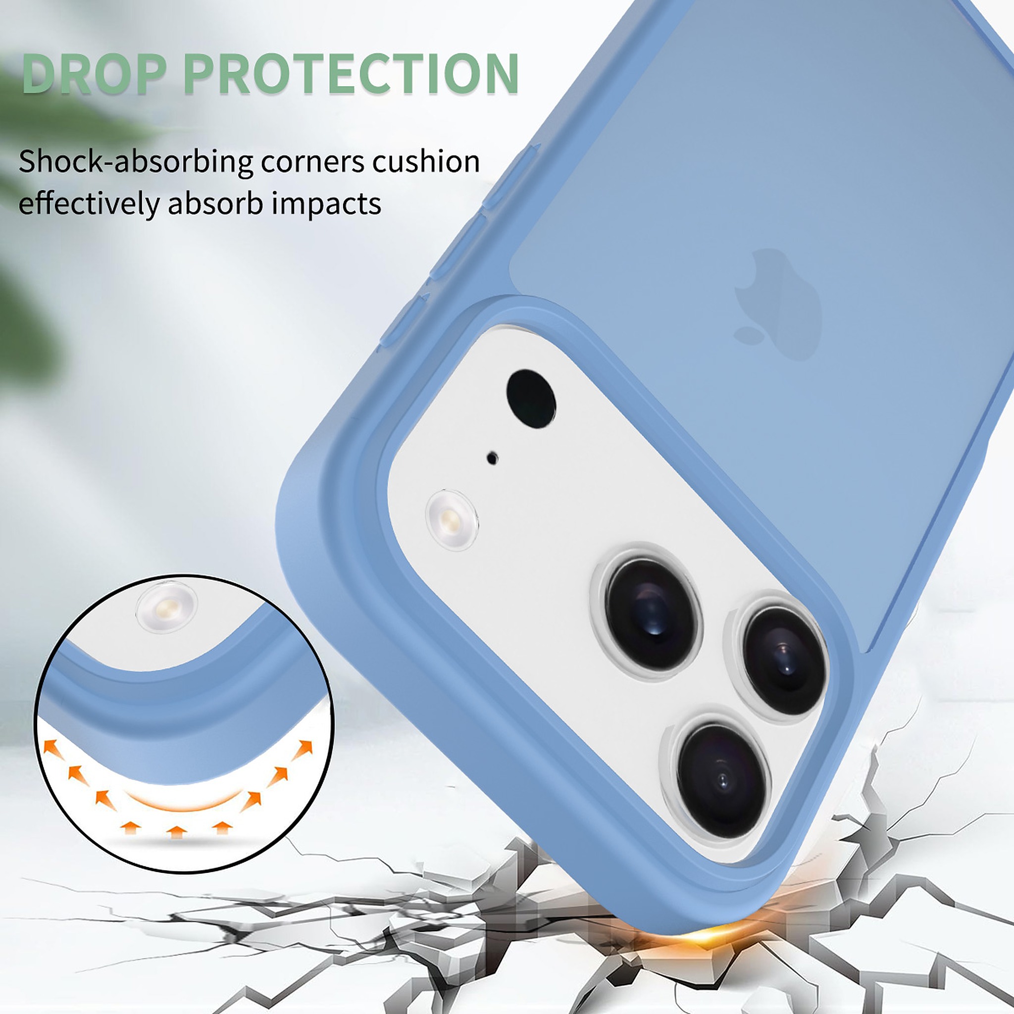 SendaFit Matte Skin-Feel Two-in-One Case for iPhone 17 Pro detail 13