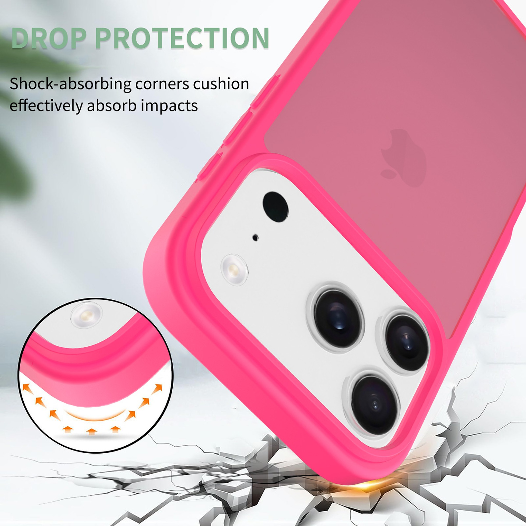 SendaFit Matte Skin-Feel Two-in-One Case for iPhone 17 Pro detail 14