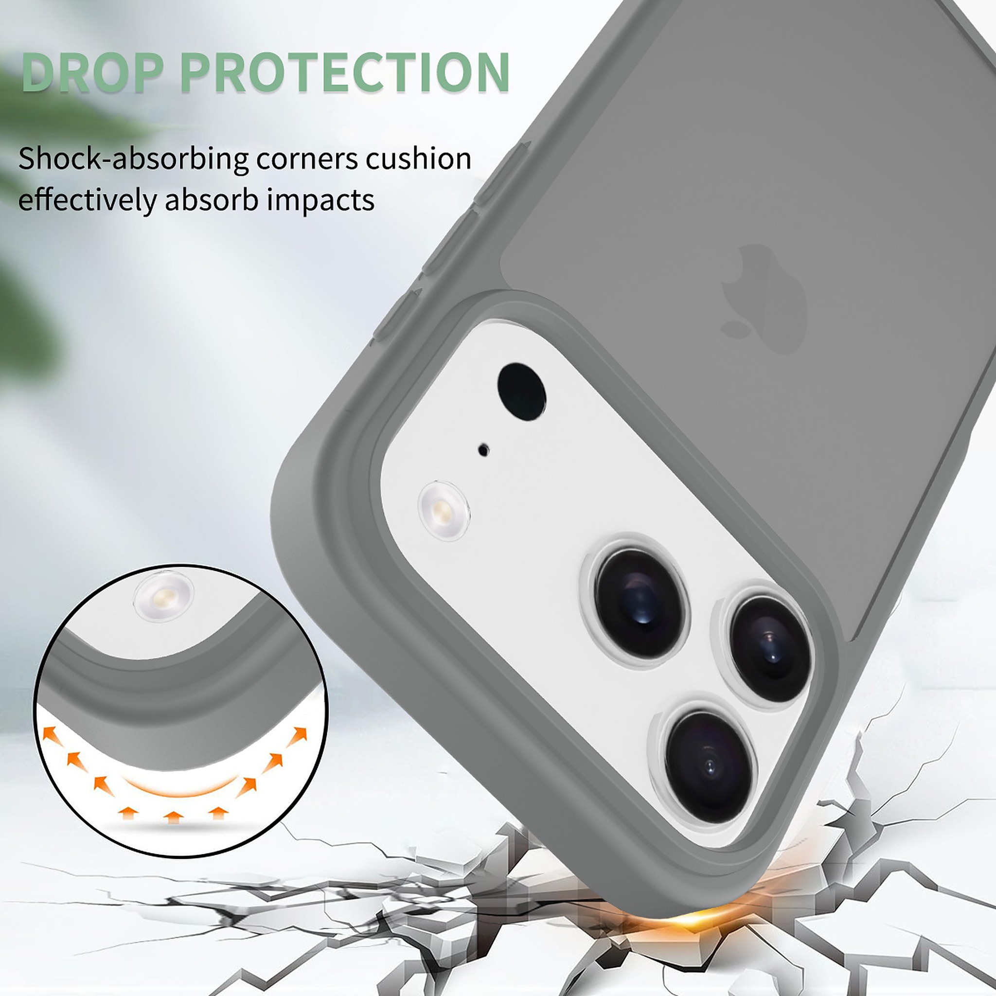 SendaFit Matte Skin-Feel Two-in-One Case for iPhone 17 Pro detail 17