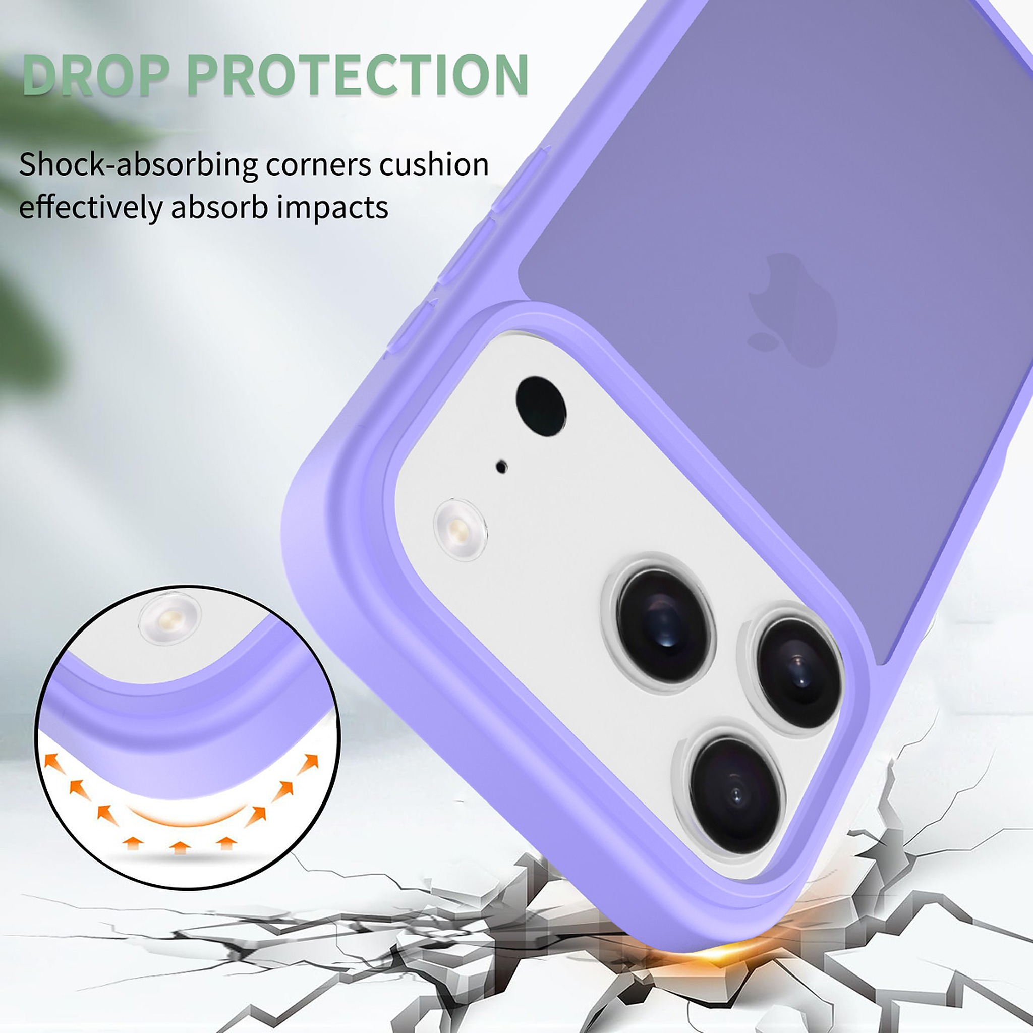 SendaFit Matte Skin-Feel Two-in-One Case for iPhone 17 Pro detail 19