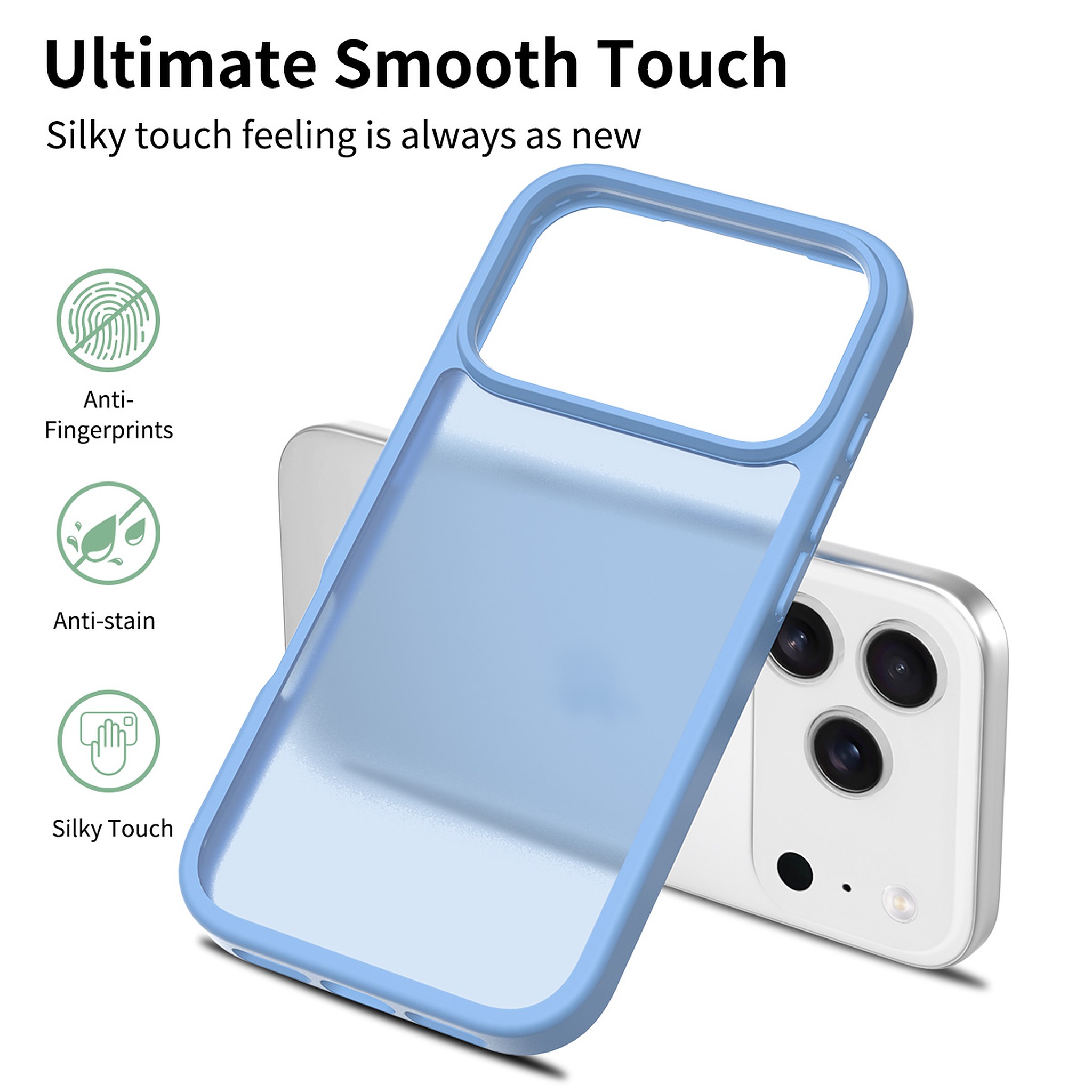 SendaFit Matte Skin-Feel Two-in-One Case for iPhone 17 Pro detail 2