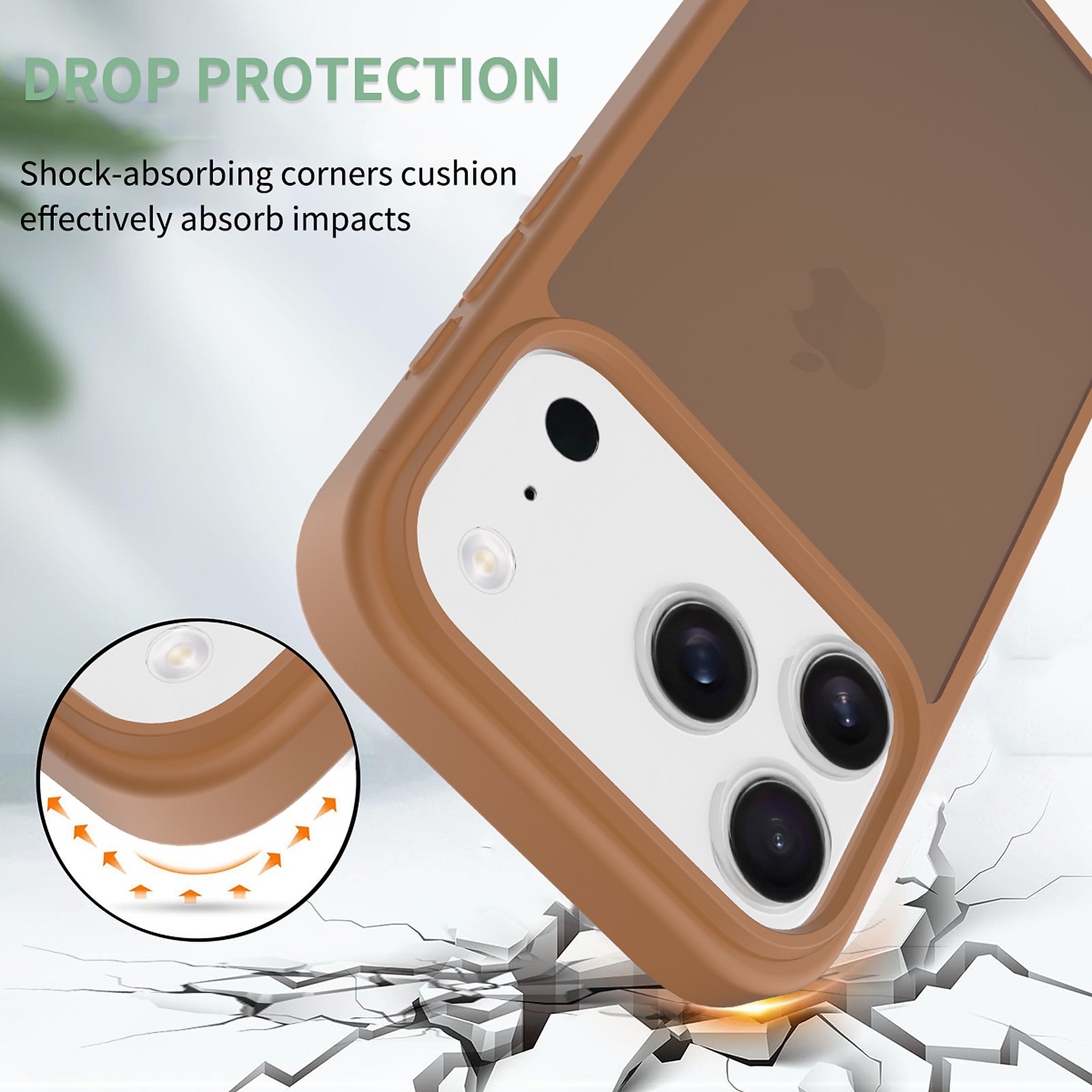 SendaFit Matte Skin-Feel Two-in-One Case for iPhone 17 Pro detail 22
