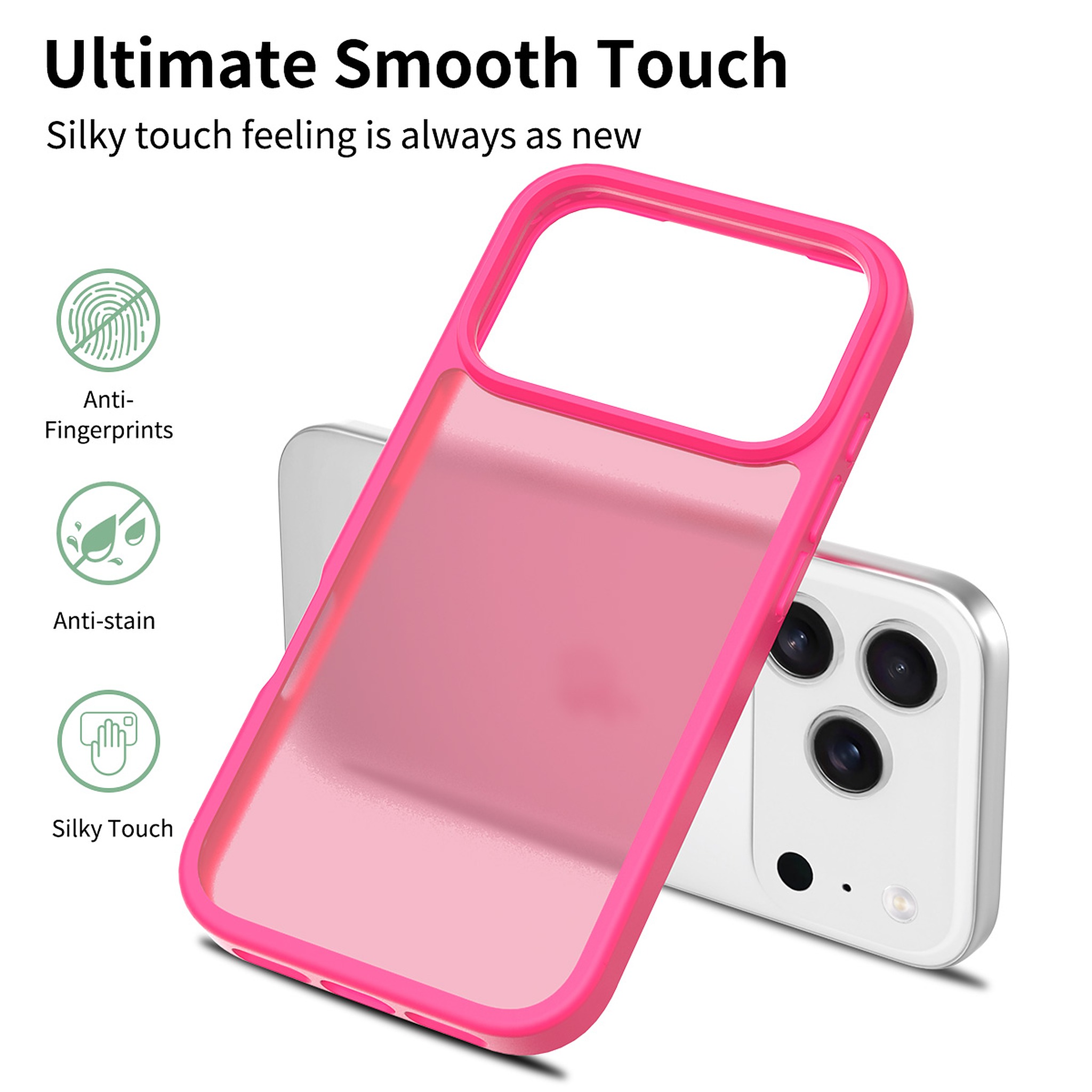 SendaFit Matte Skin-Feel Two-in-One Case for iPhone 17 Pro detail 3