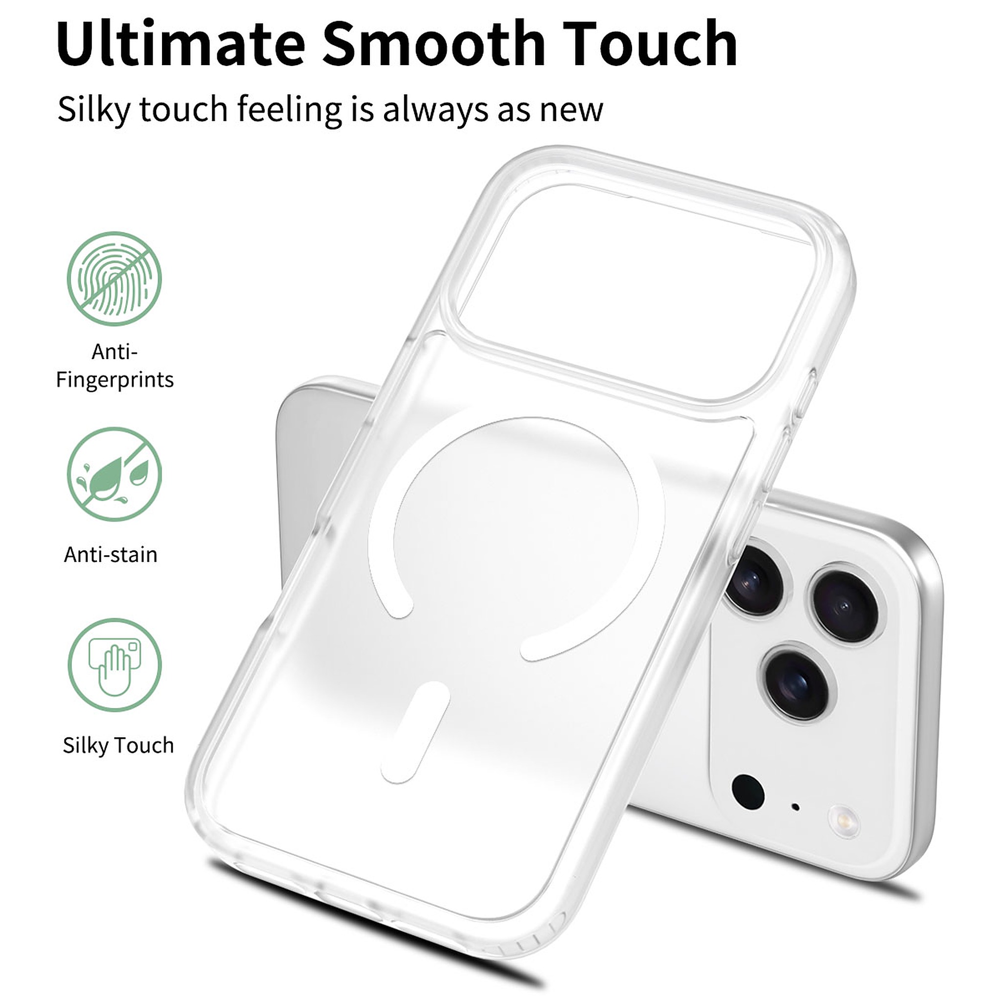SendaFit Matte Skin-Feel Two-in-One MagSafe Cutout Case for iPhone 17 Pro detail 20