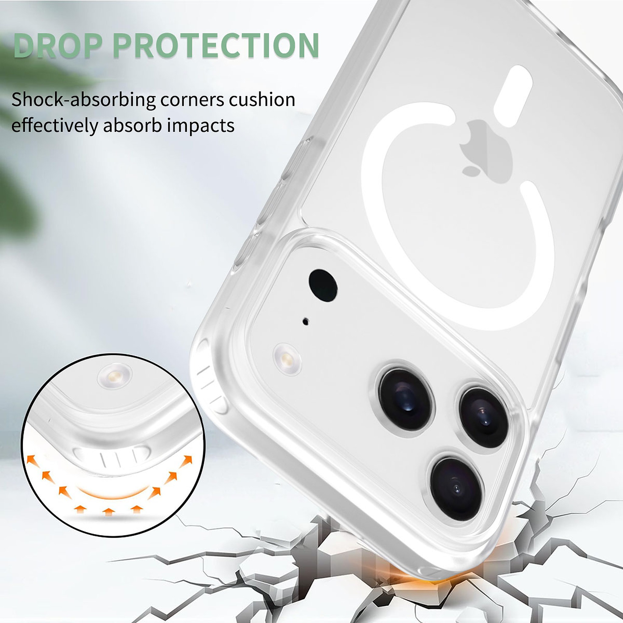 SendaFit Matte Skin-Feel Two-in-One MagSafe Cutout Case for iPhone 17 Pro detail 22