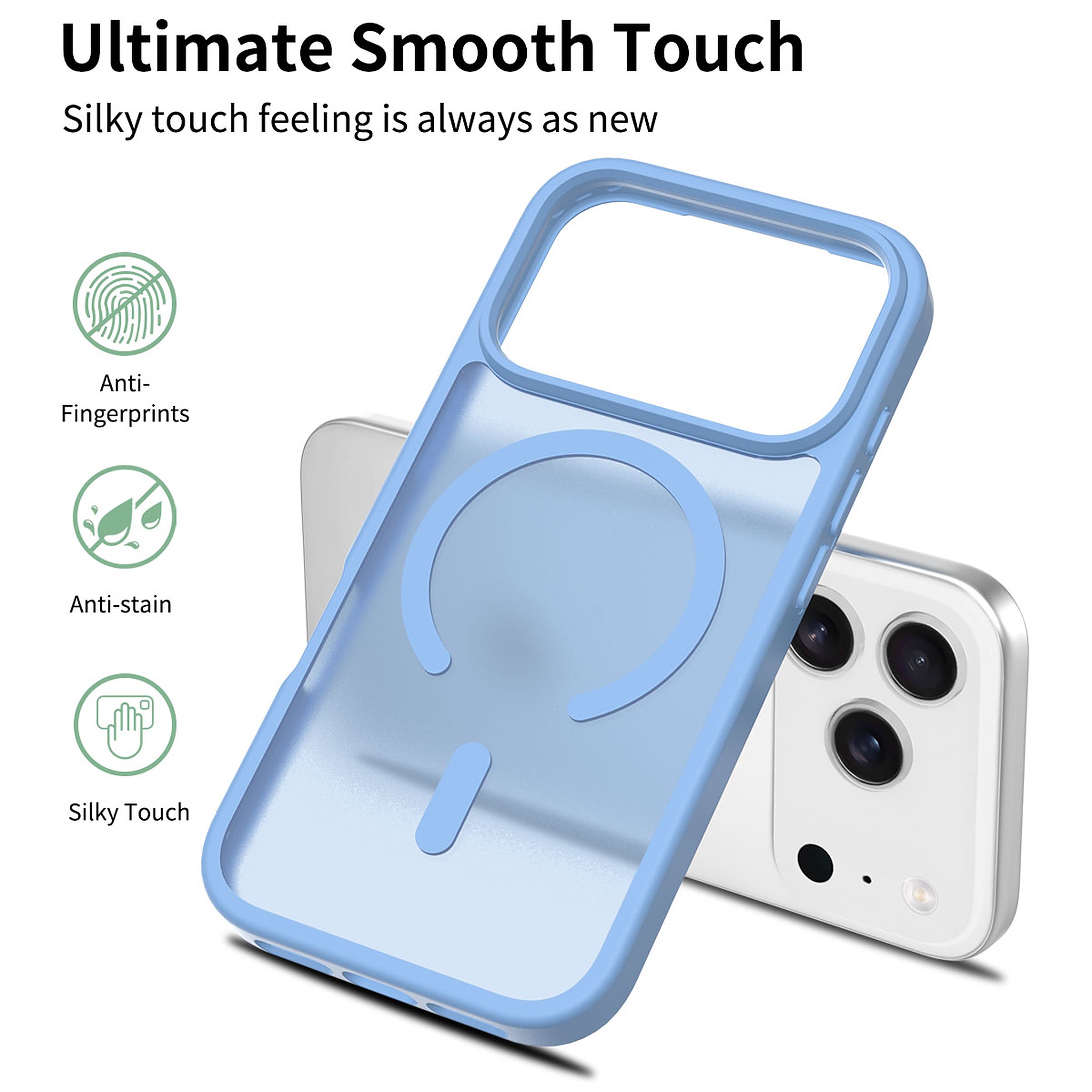 SendaFit Matte Skin-Feel Two-in-One MagSafe Cutout Case for iPhone 17 Pro detail 23