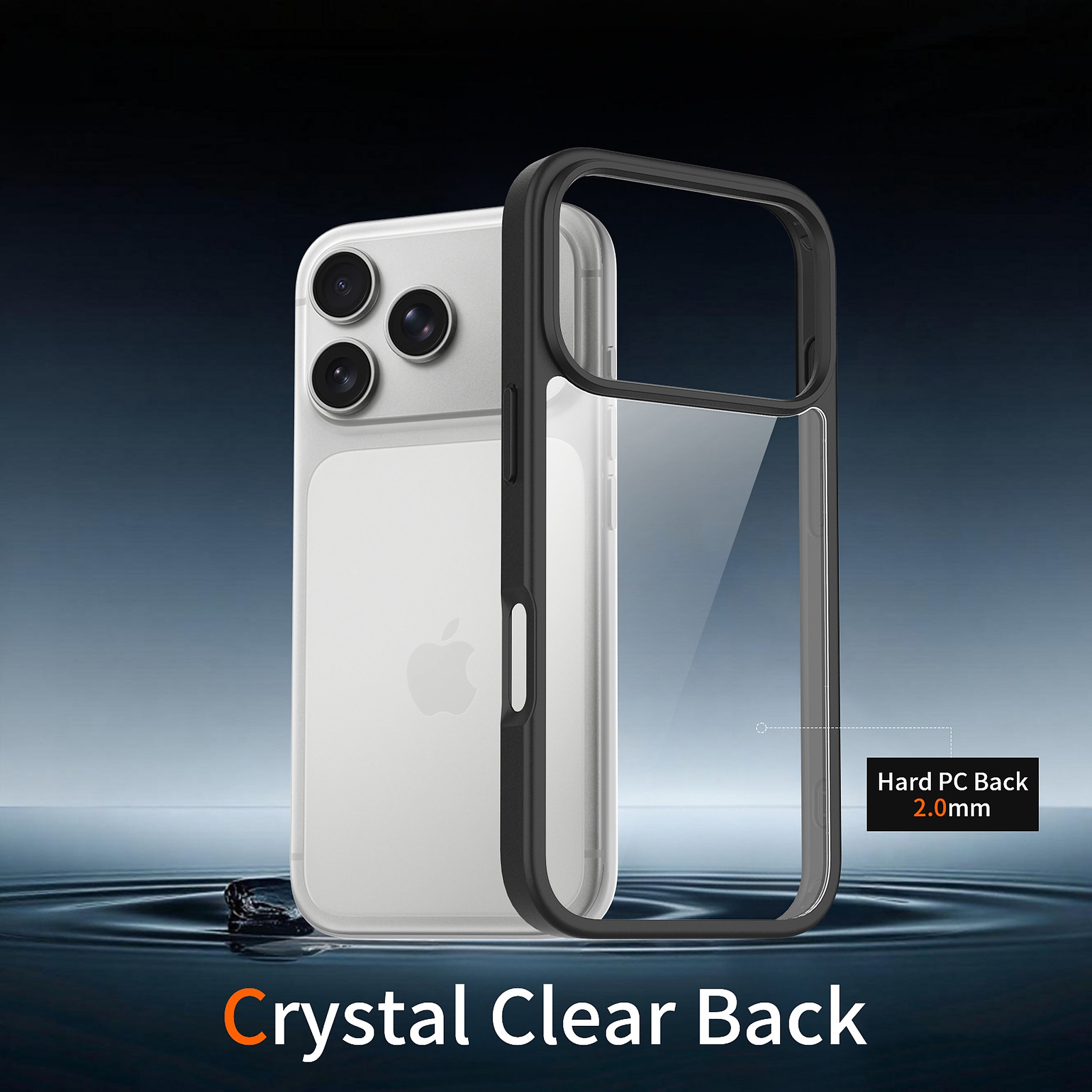SendaFit Clear Two-in-One Case for iPhone 17 Pro detail 1