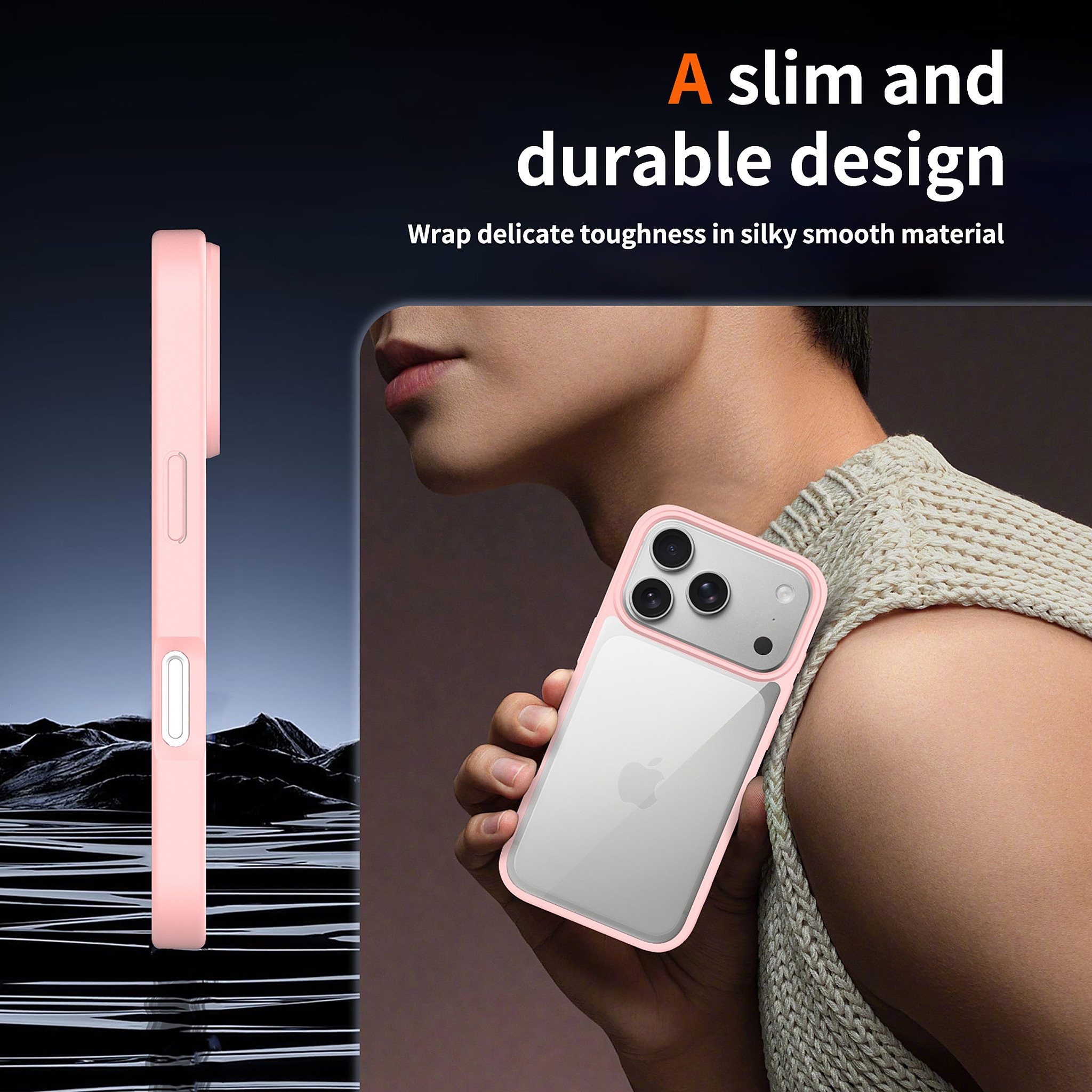 SendaFit Clear Two-in-One Case for iPhone 17 Pro detail 11