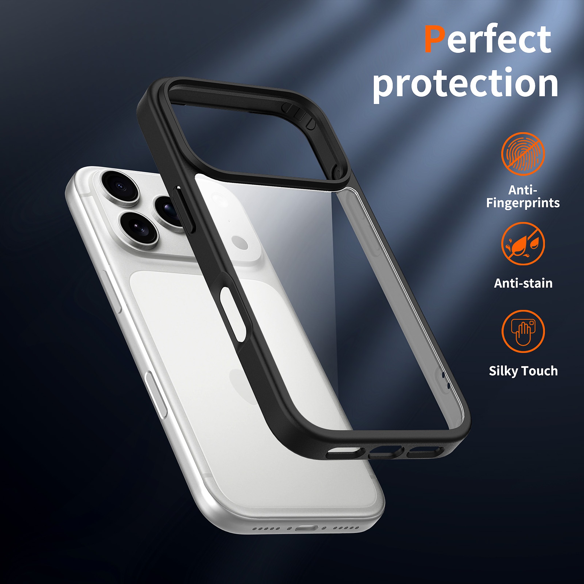 SendaFit Clear Two-in-One Case for iPhone 17 Pro detail 2
