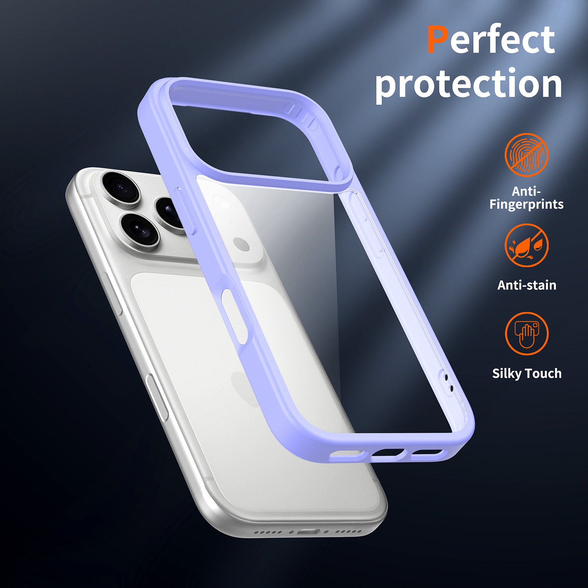 SendaFit Clear Two-in-One Case for iPhone 17 Pro detail 23
