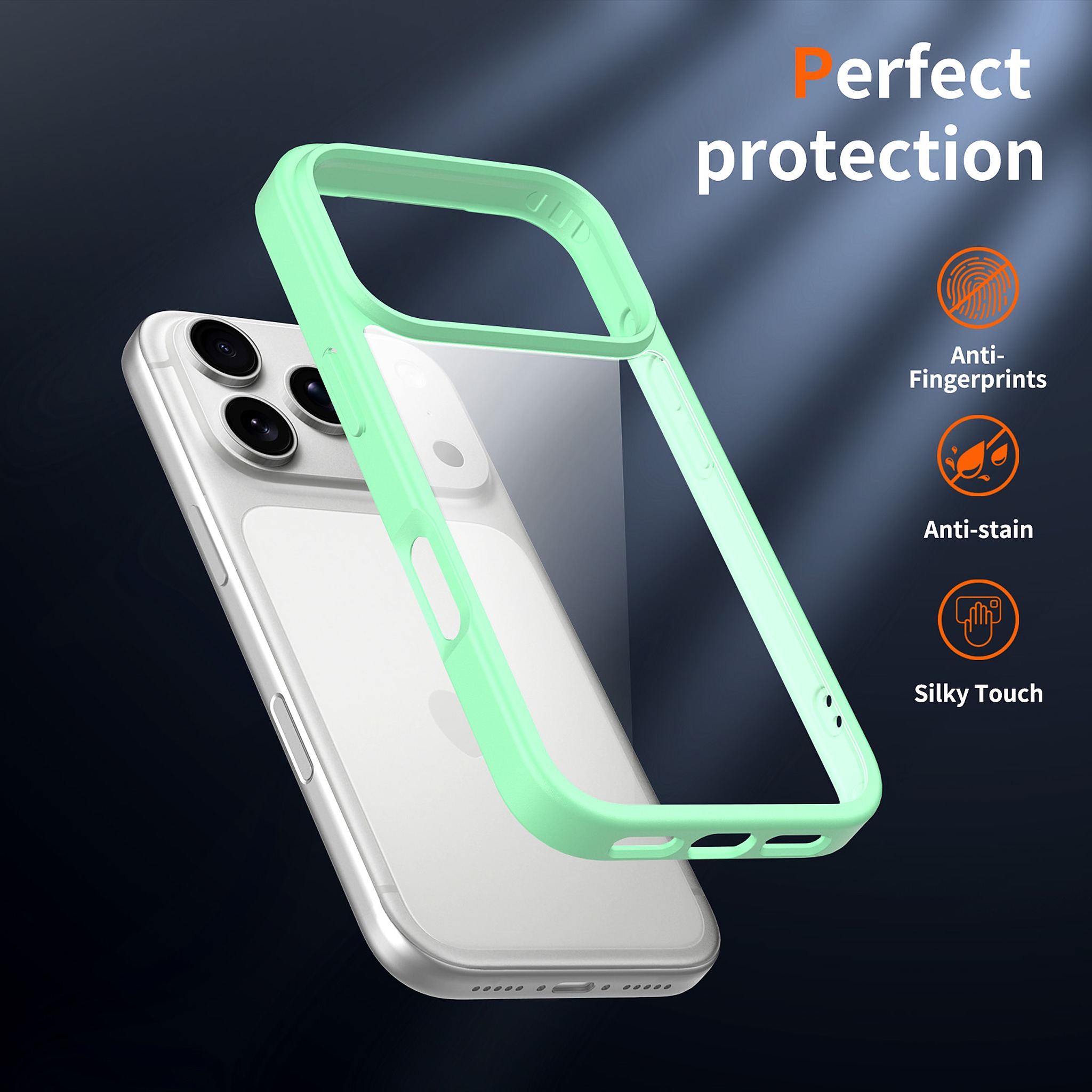 SendaFit Clear Two-in-One Case for iPhone 17 Pro detail 28