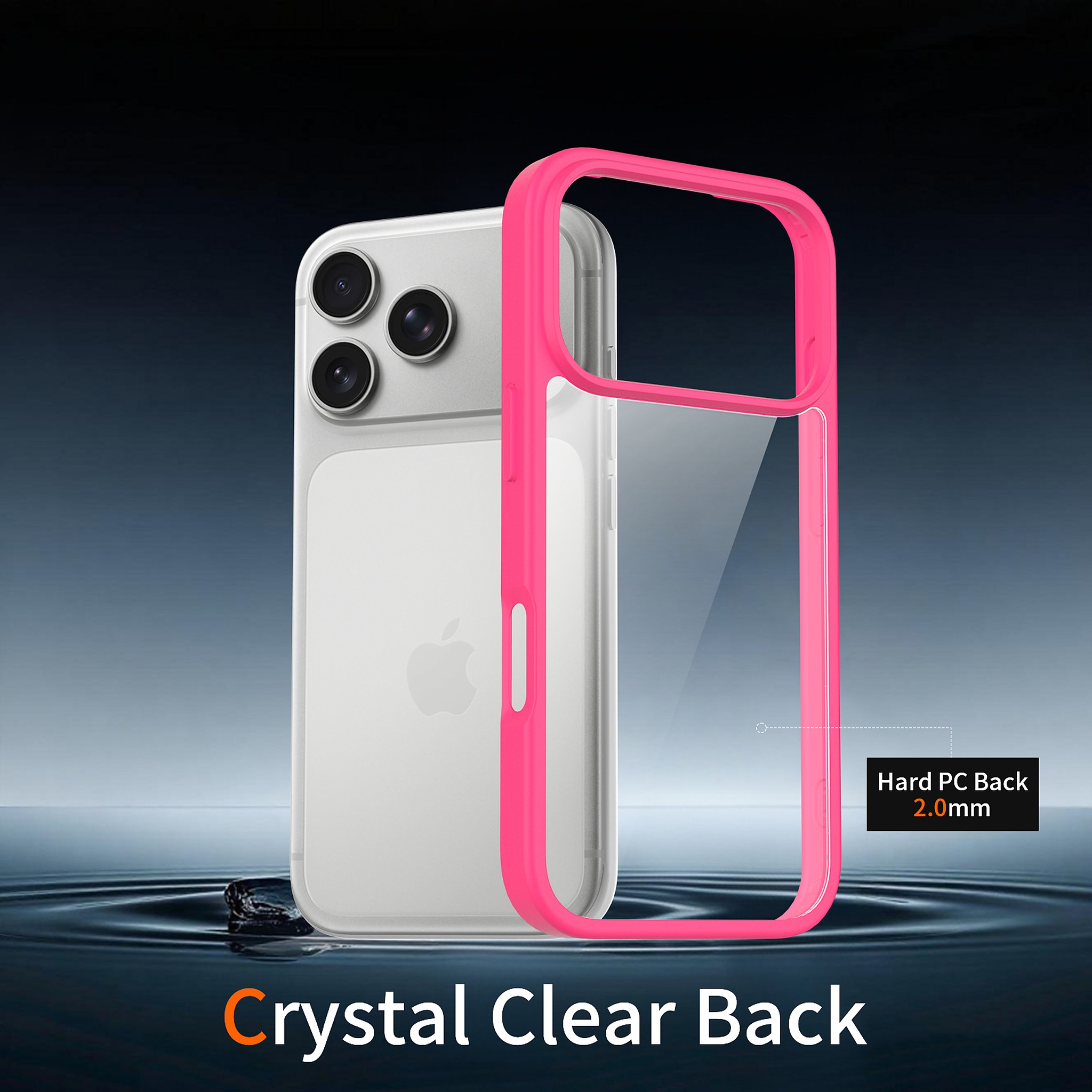 SendaFit Clear Two-in-One Case for iPhone 17 Pro detail 5