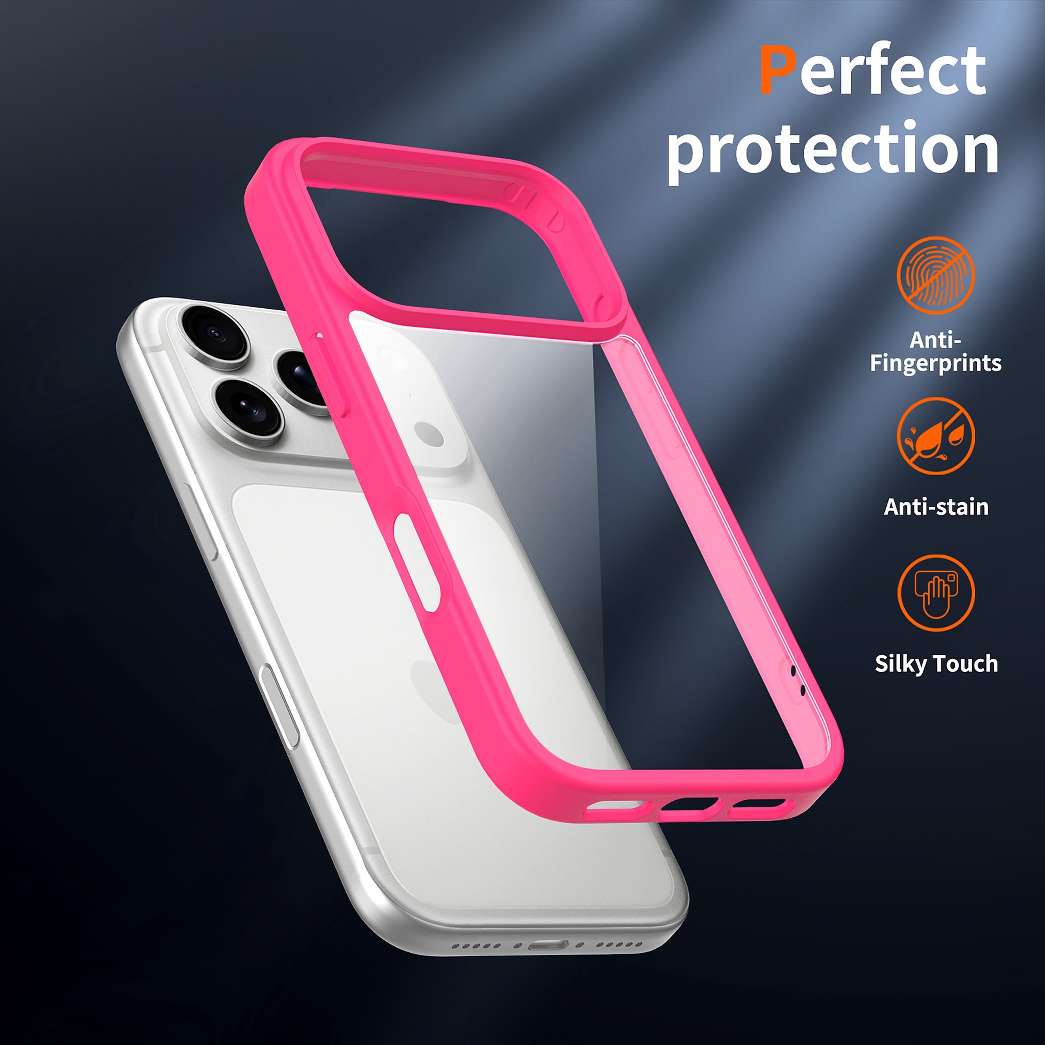 SendaFit Clear Two-in-One Case for iPhone 17 Pro detail 6