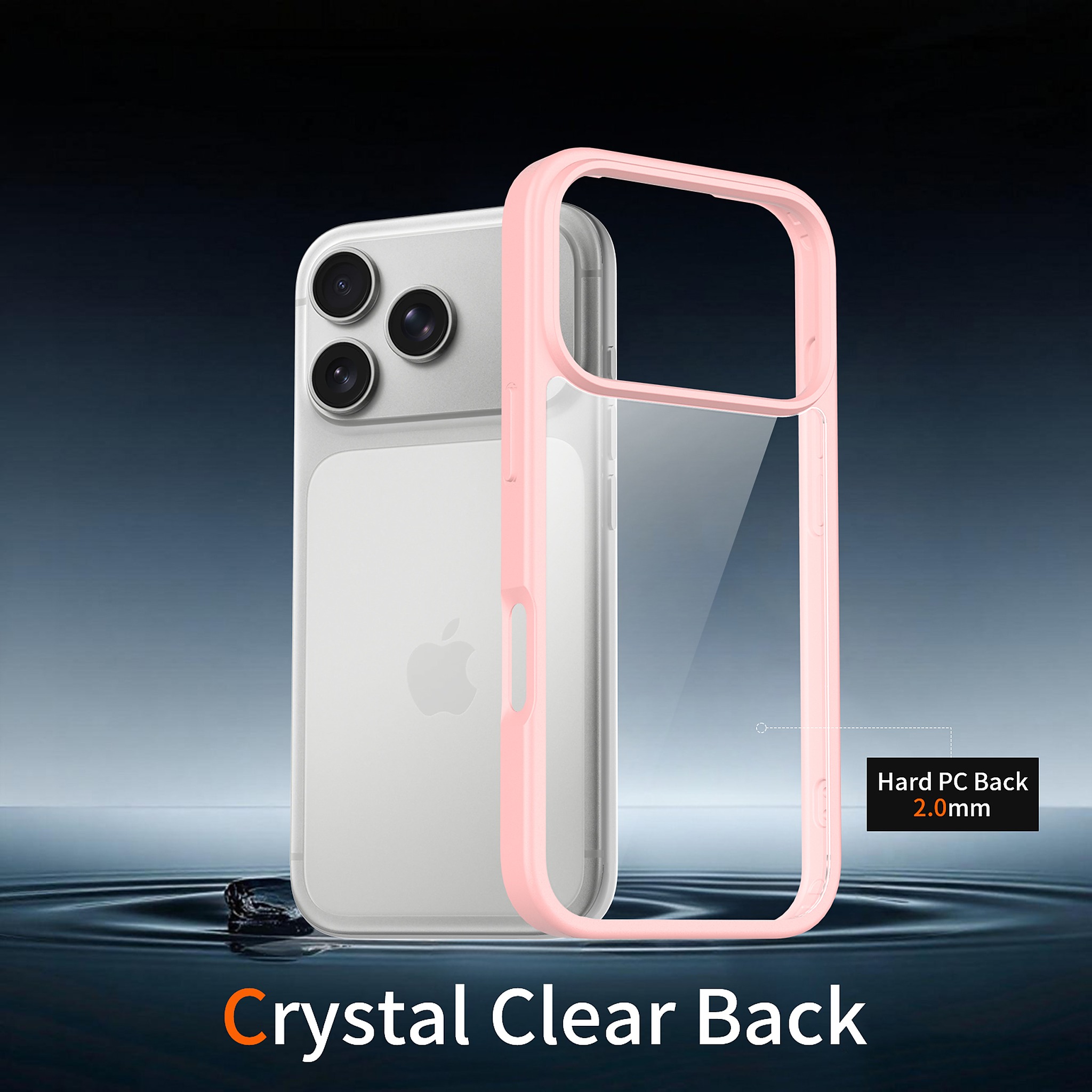 SendaFit Clear Two-in-One Case for iPhone 17 Pro detail 9