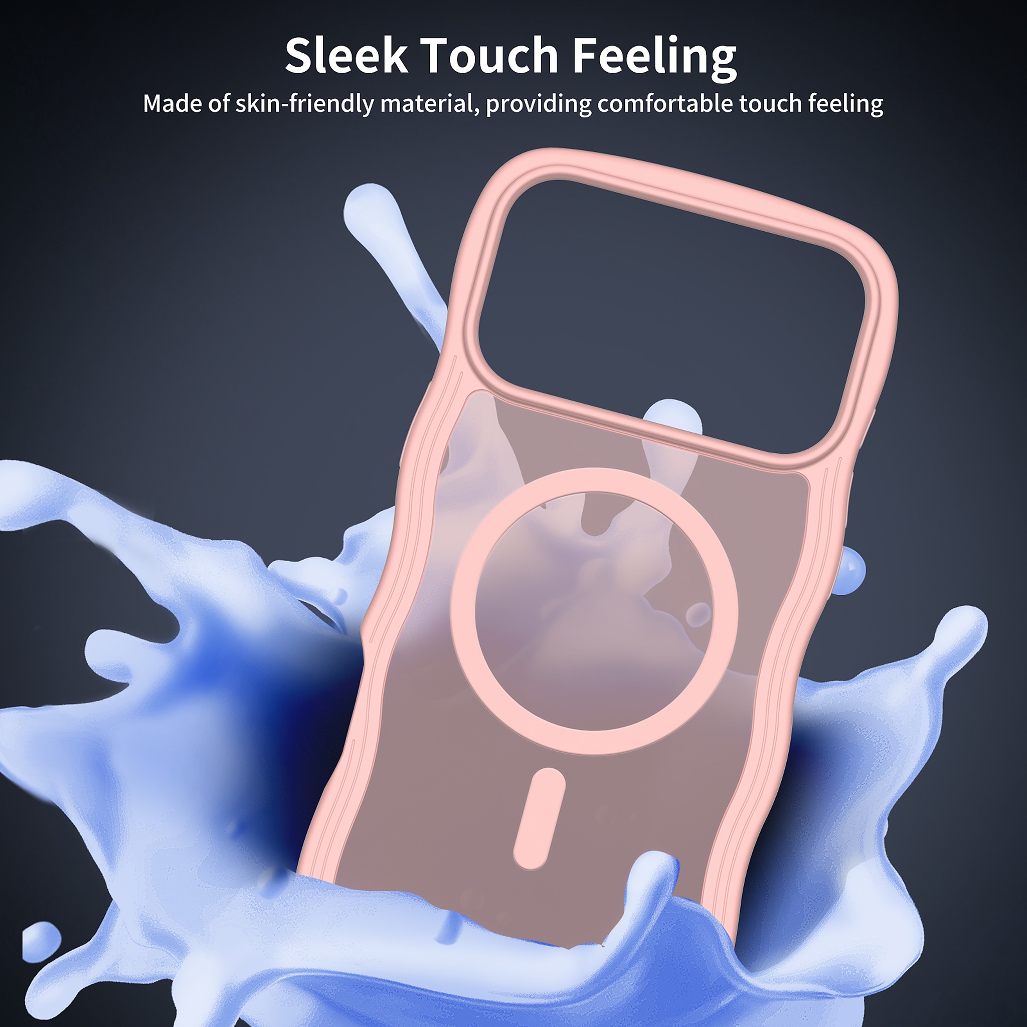 SendaFit Wavy Matte Two-in-One MagSafe Case for iPhone 17 Pro Max detail 12