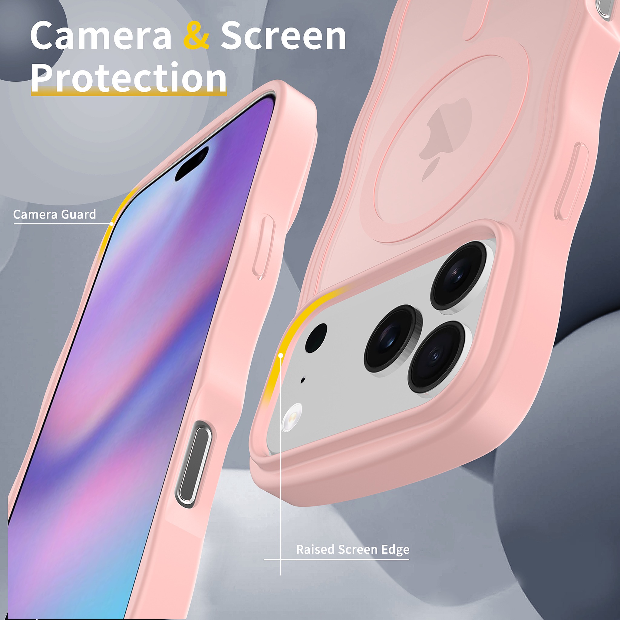 SendaFit Wavy Matte Two-in-One MagSafe Case for iPhone 17 Pro Max detail 14
