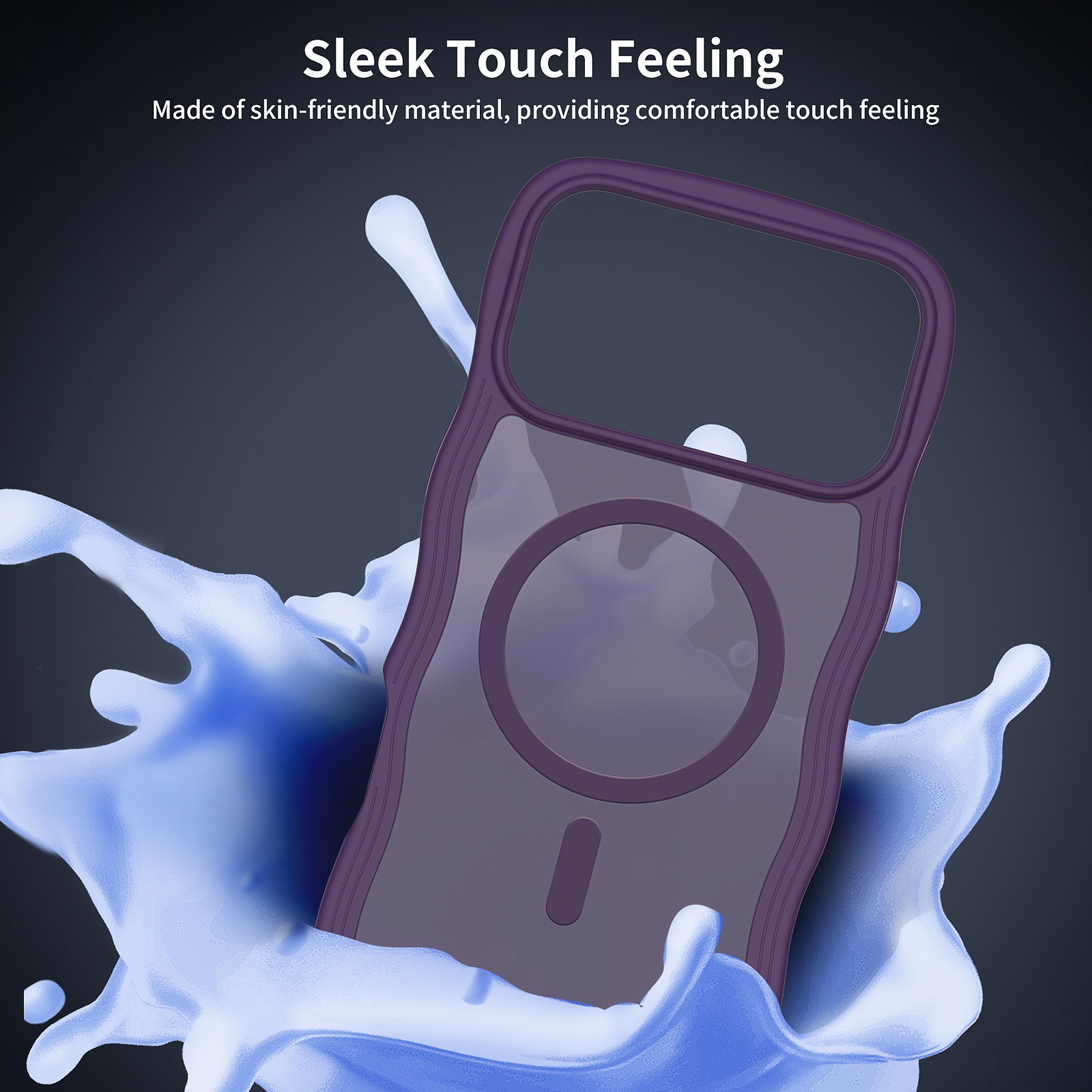 SendaFit Wavy Matte Two-in-One MagSafe Case for iPhone 17 Pro Max detail 16