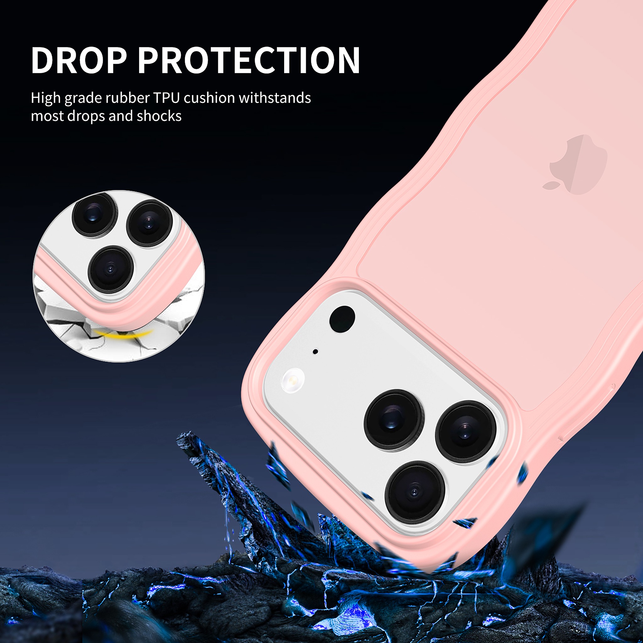 SendaFit Wavy Matte Two-in-One Case for iPhone 17 Pro Max detail 14