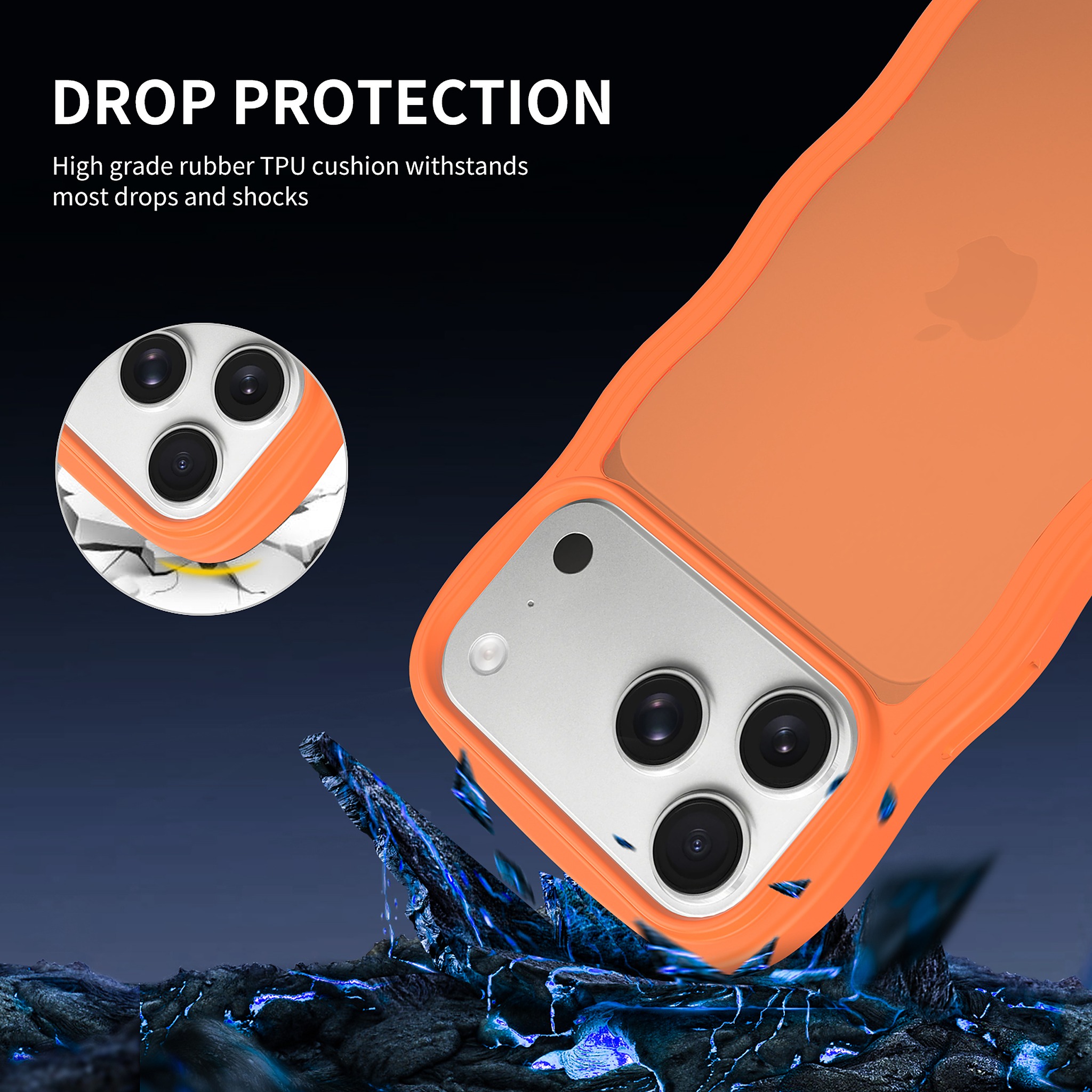 SendaFit Wavy Matte Two-in-One Case for iPhone 17 Pro Max detail 17