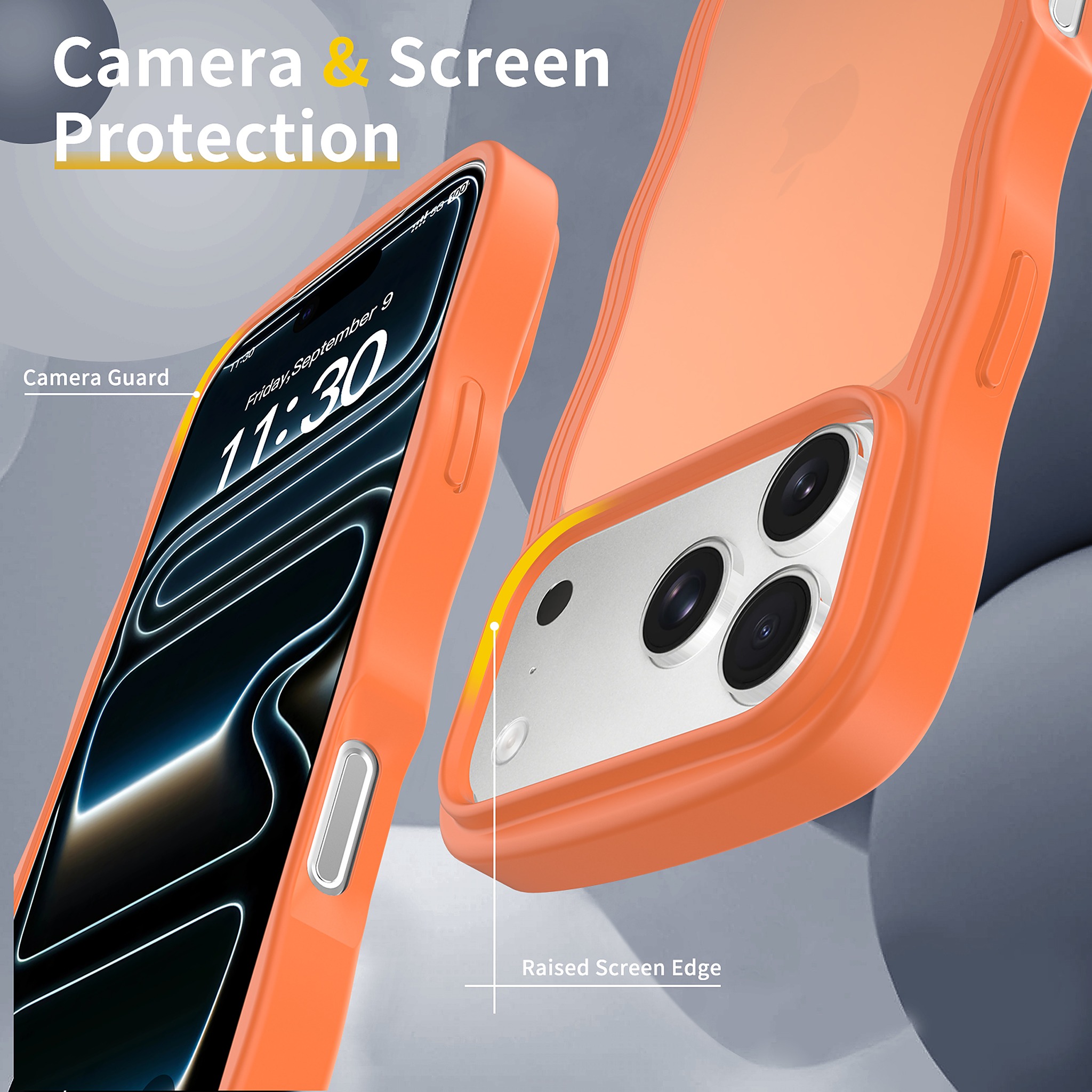 SendaFit Wavy Matte Two-in-One Case for iPhone 17 Pro Max detail 19