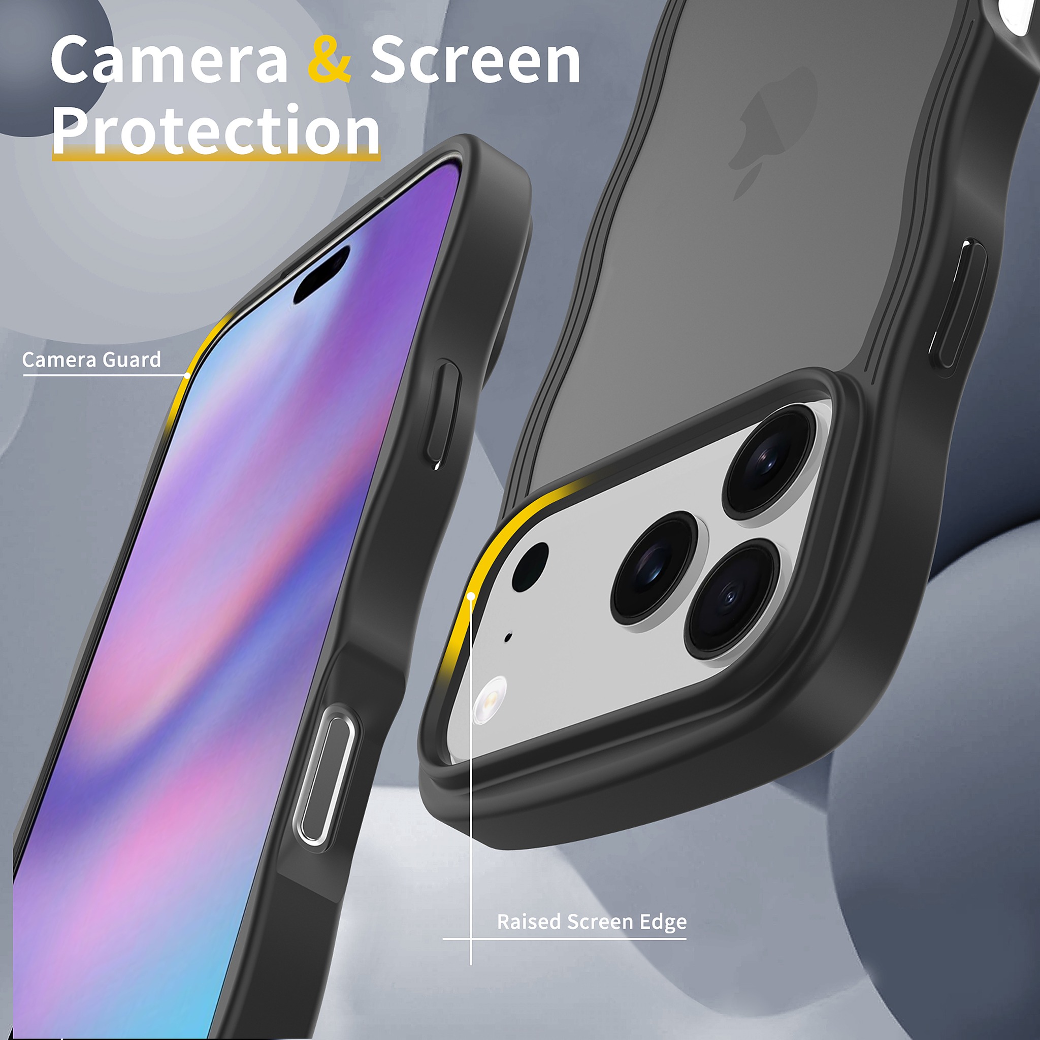 SendaFit Wavy Matte Two-in-One Case for iPhone 17 Pro Max detail 6