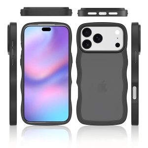 SendaFit Wavy Matte Two-in-One Case for iPhone 17 Pro Max