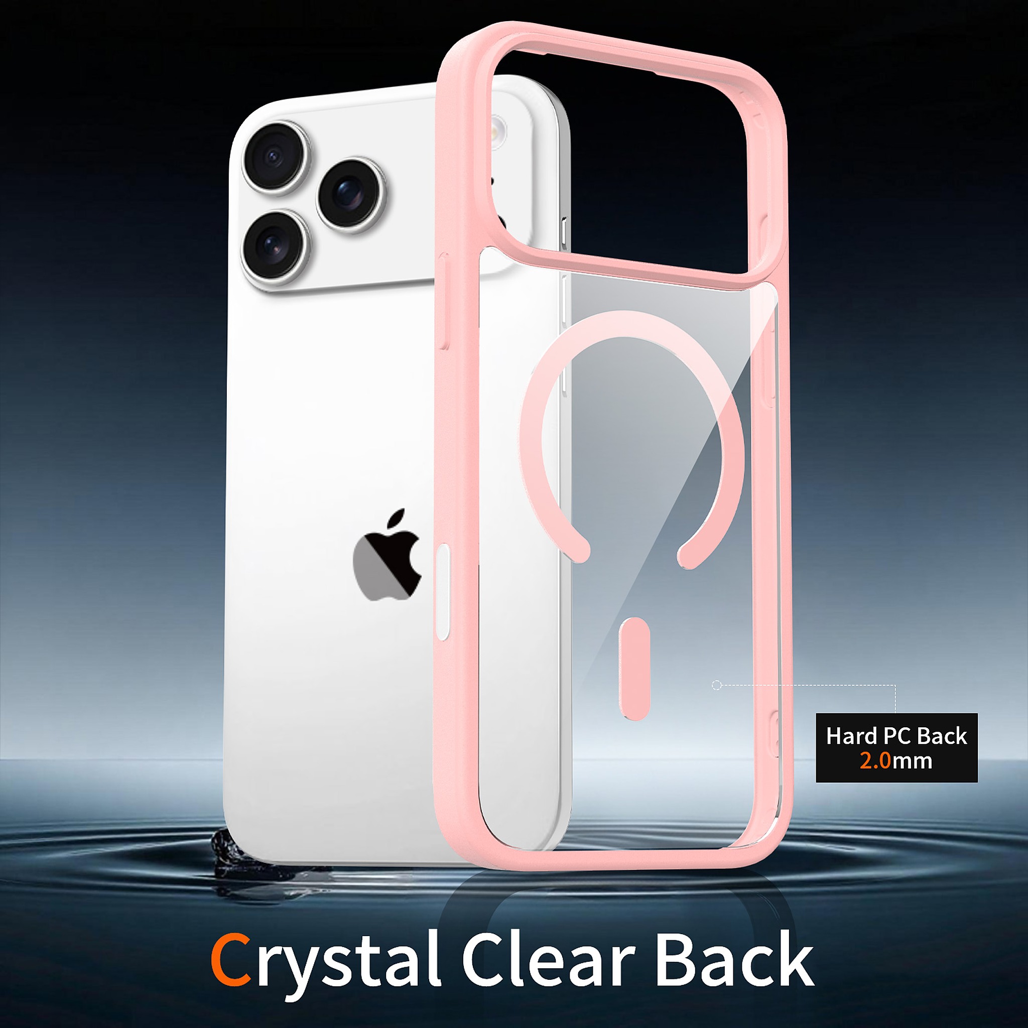 SendaFit Clear Two-in-One Camera-Button MagSafe Case for iPhone 17 Pro Max detail 10