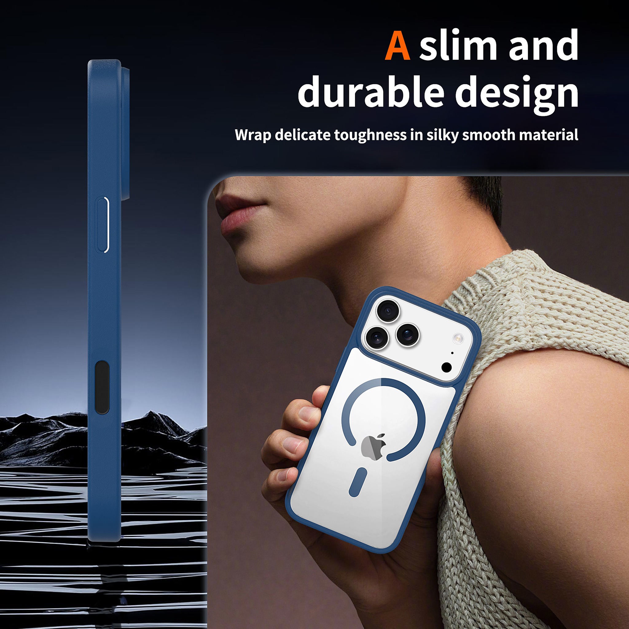 SendaFit Clear Two-in-One Camera-Button MagSafe Case for iPhone 17 Pro Max detail 27