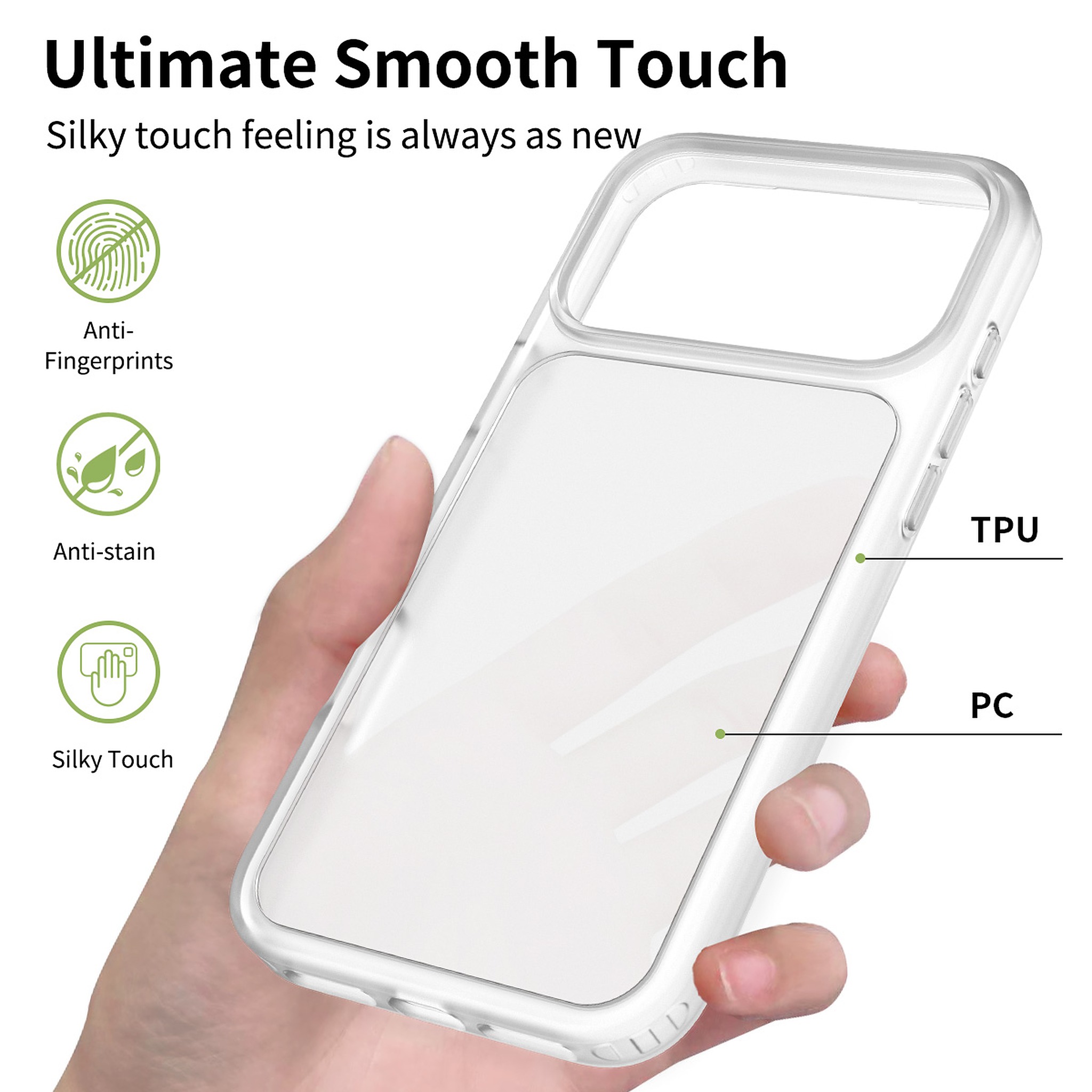 SendaFit Matte Skin-Feel Two-in-One Case for iPhone 17 Pro Max detail 12
