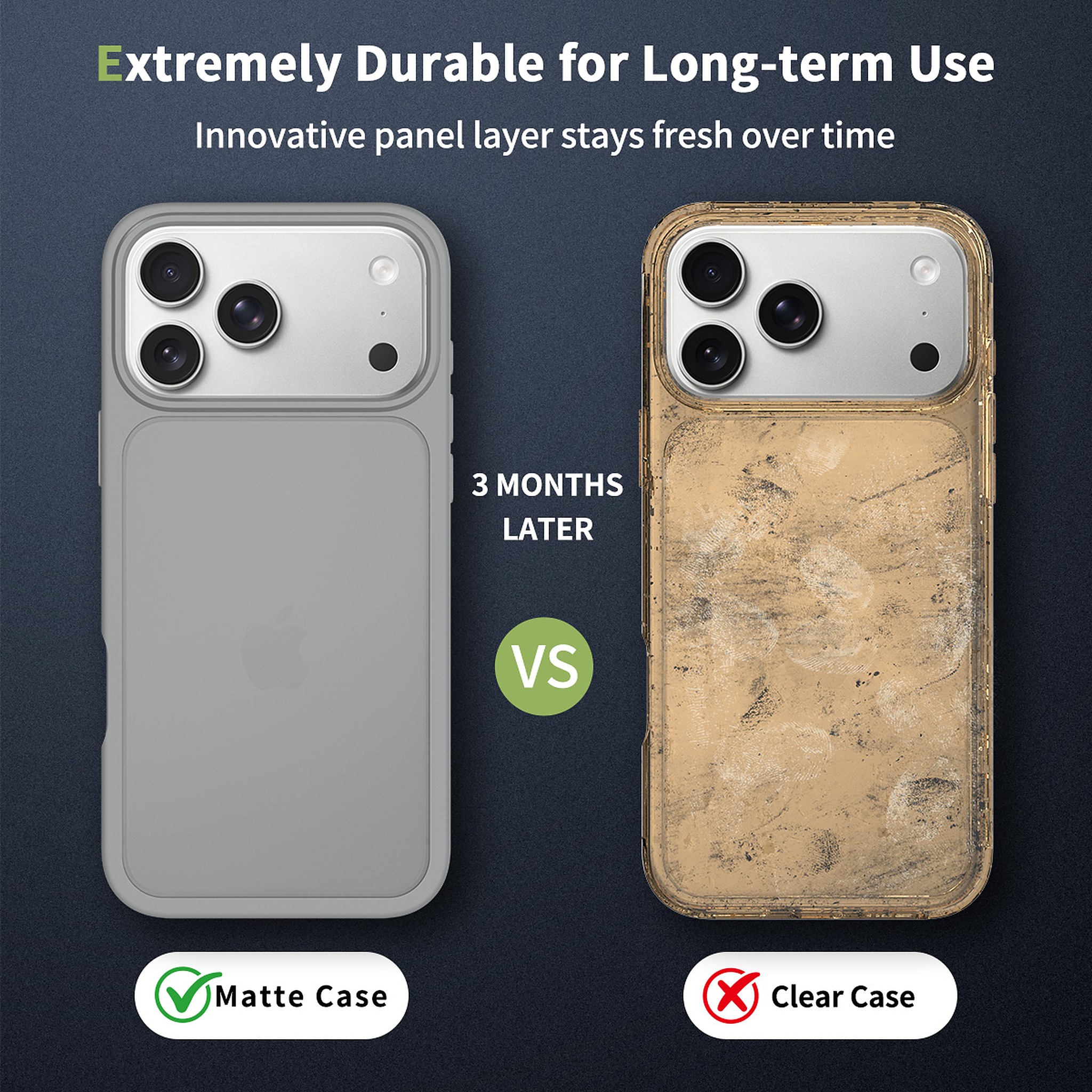 SendaFit Matte Skin-Feel Two-in-One Case for iPhone 17 Pro Max detail 45