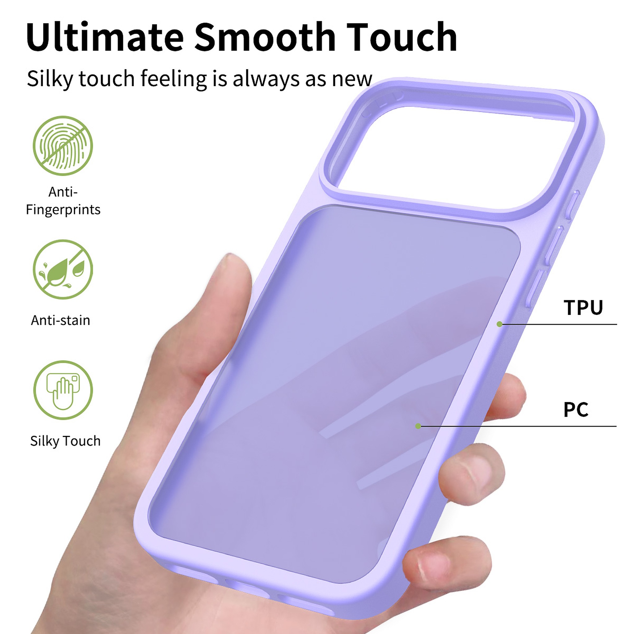 SendaFit Matte Skin-Feel Two-in-One Case for iPhone 17 Pro Max detail 8