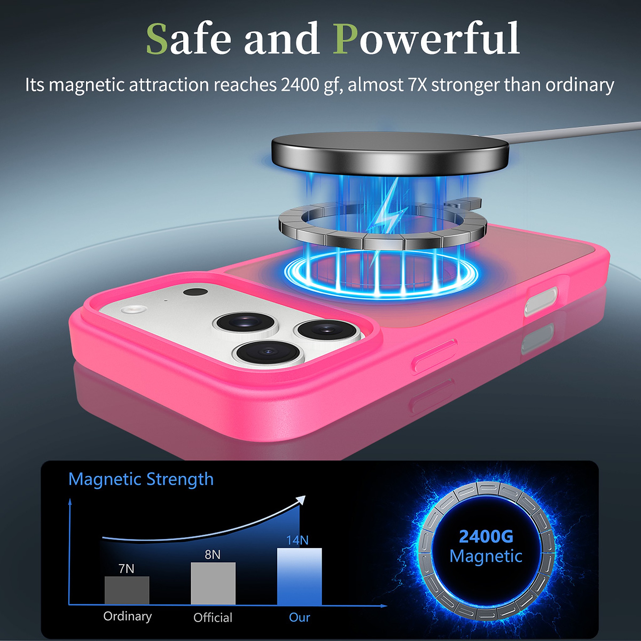 SendaFit Matte Skin-Feel Two-in-One MagSafe Case for iPhone 17 Pro Max detail 50