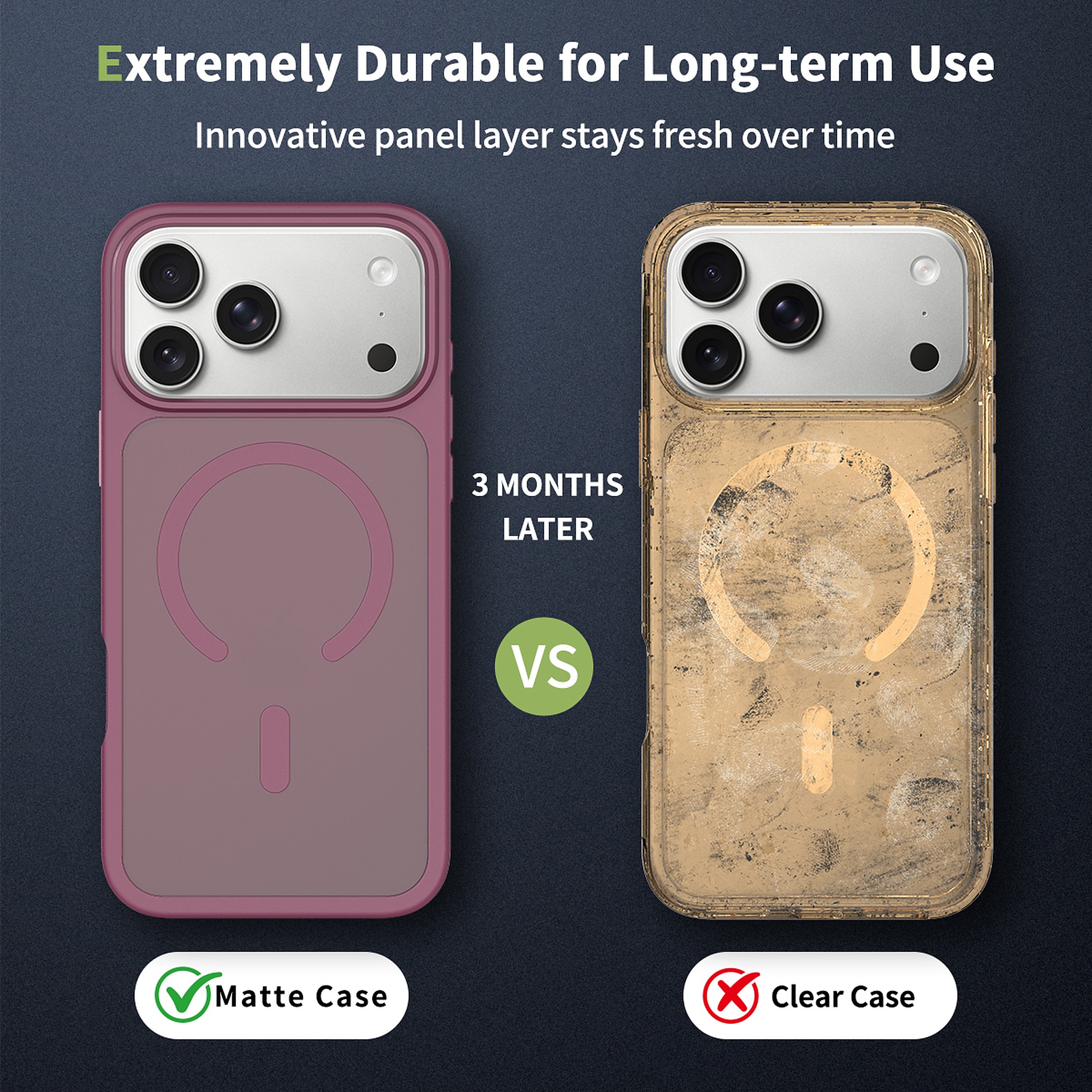 SendaFit Matte Skin-Feel Two-in-One MagSafe Case for iPhone 17 Pro Max detail 56
