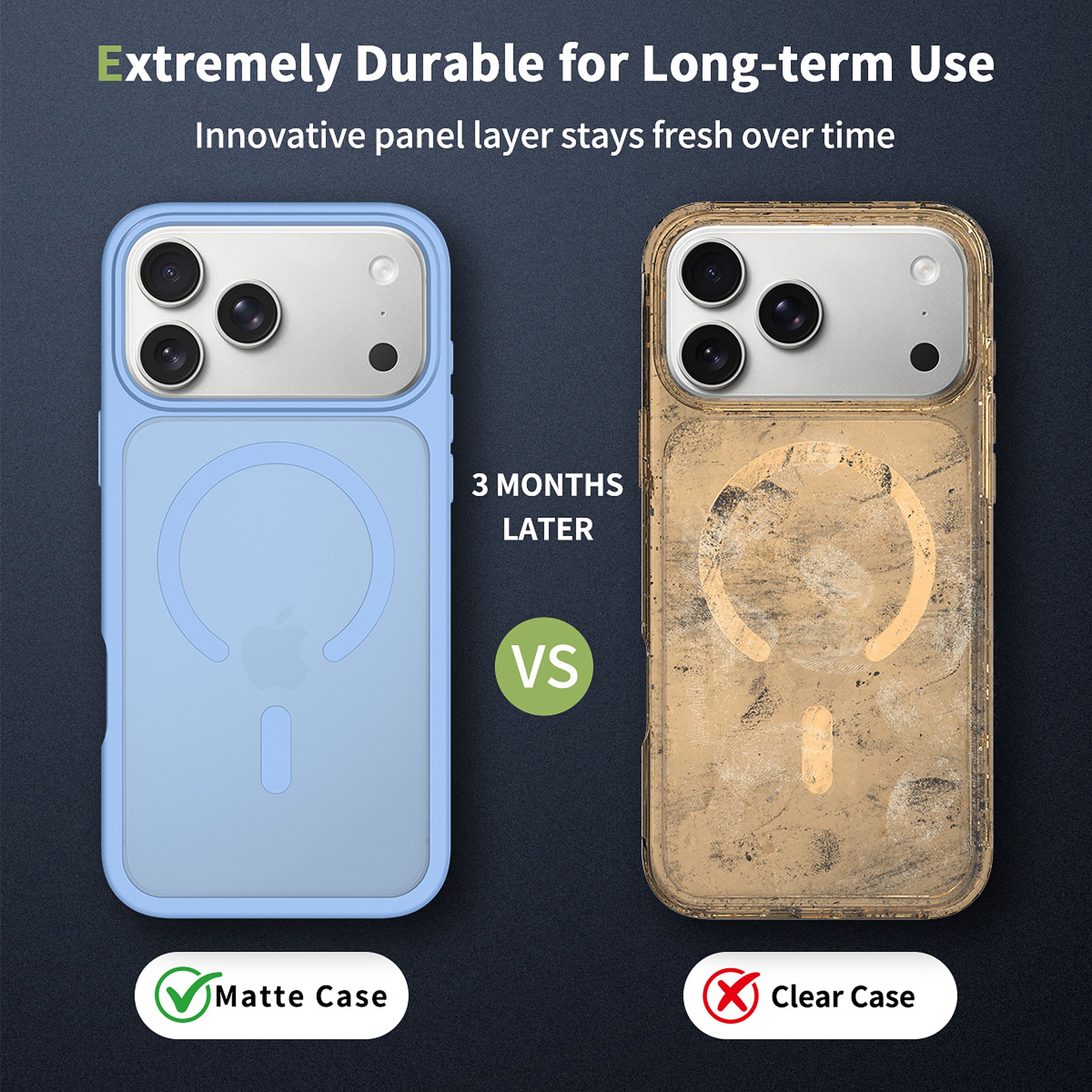 SendaFit Matte Skin-Feel Two-in-One MagSafe Case for iPhone 17 Pro Max detail 60