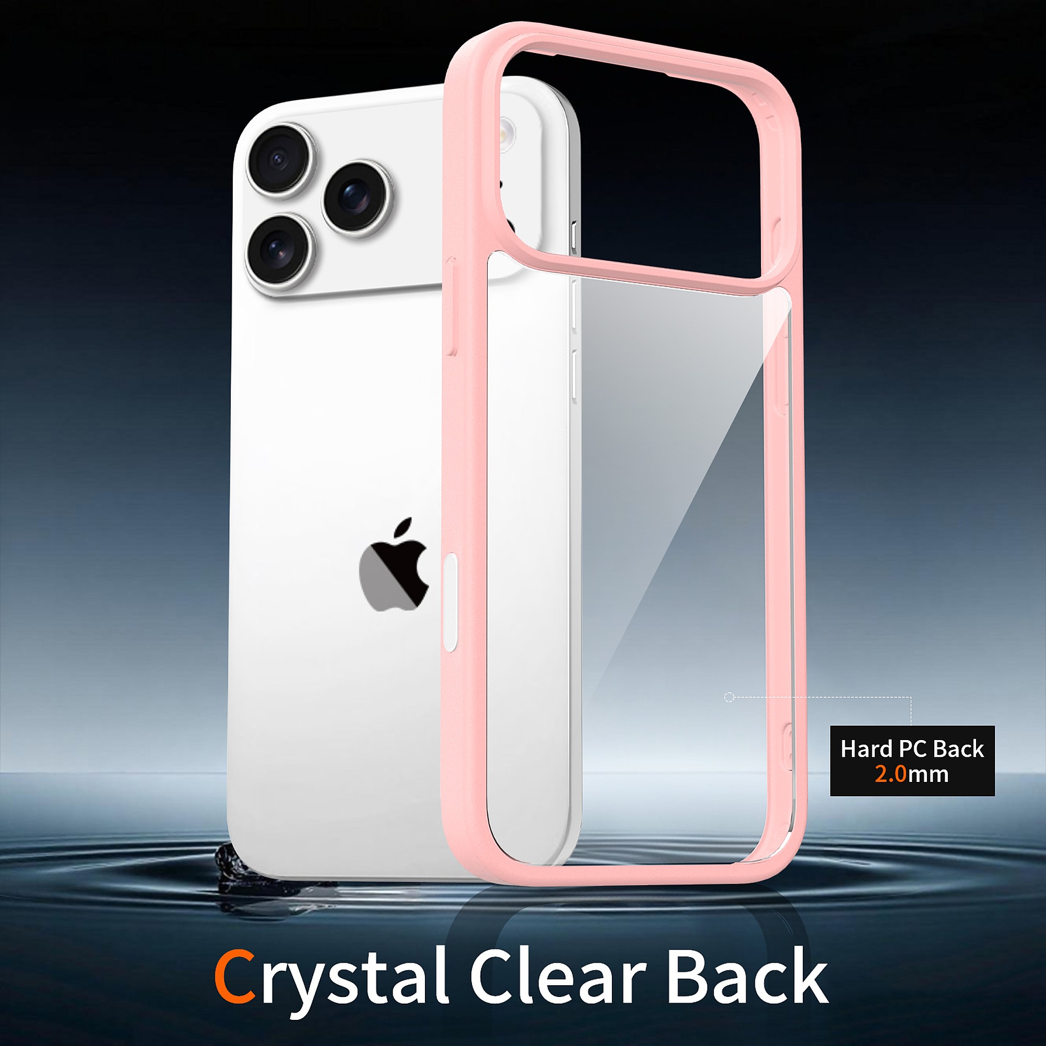 SendaFit Clear Two-in-One Camera-Button Case for iPhone 17 Pro Max detail 10