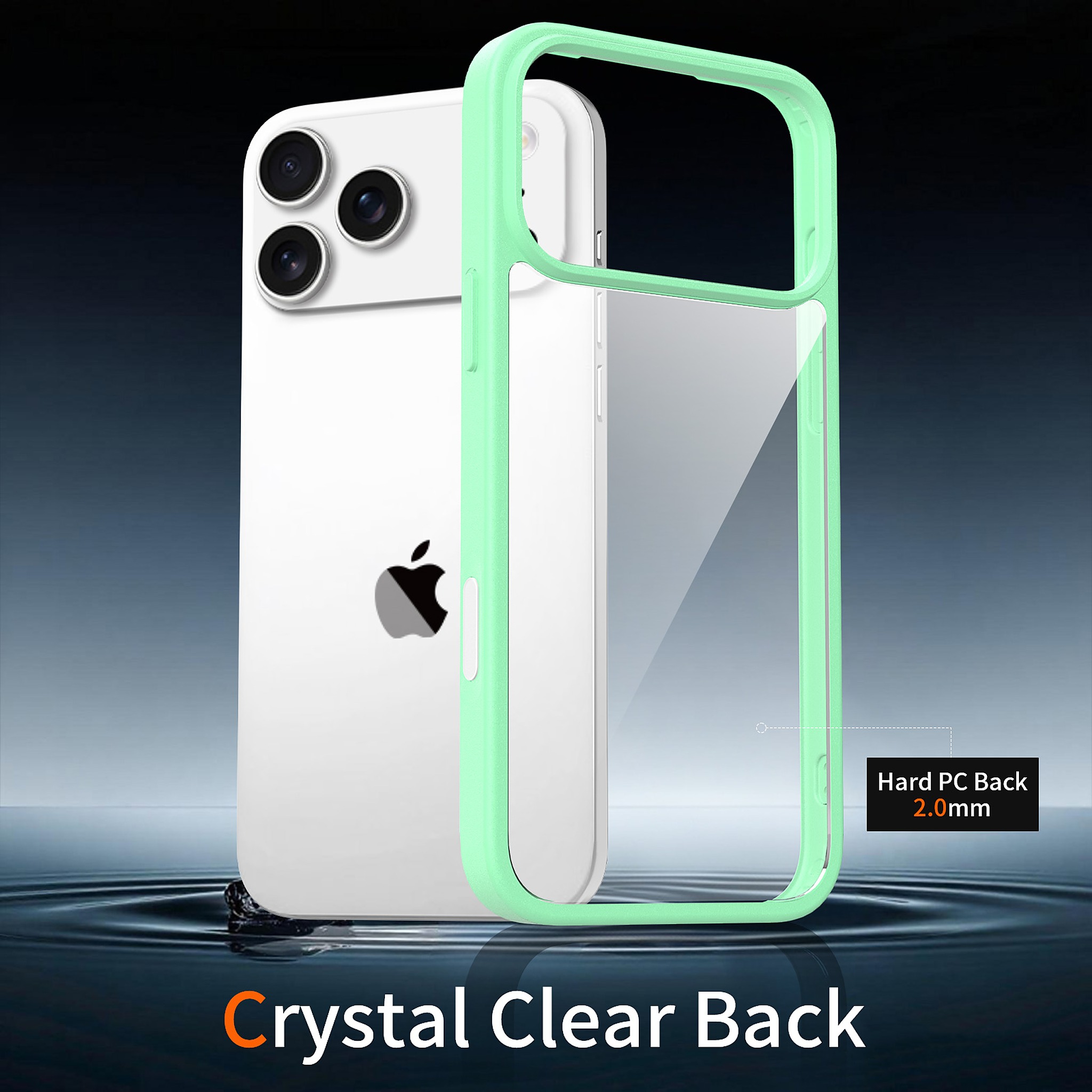 SendaFit Clear Two-in-One Camera-Button Case for iPhone 17 Pro Max detail 12