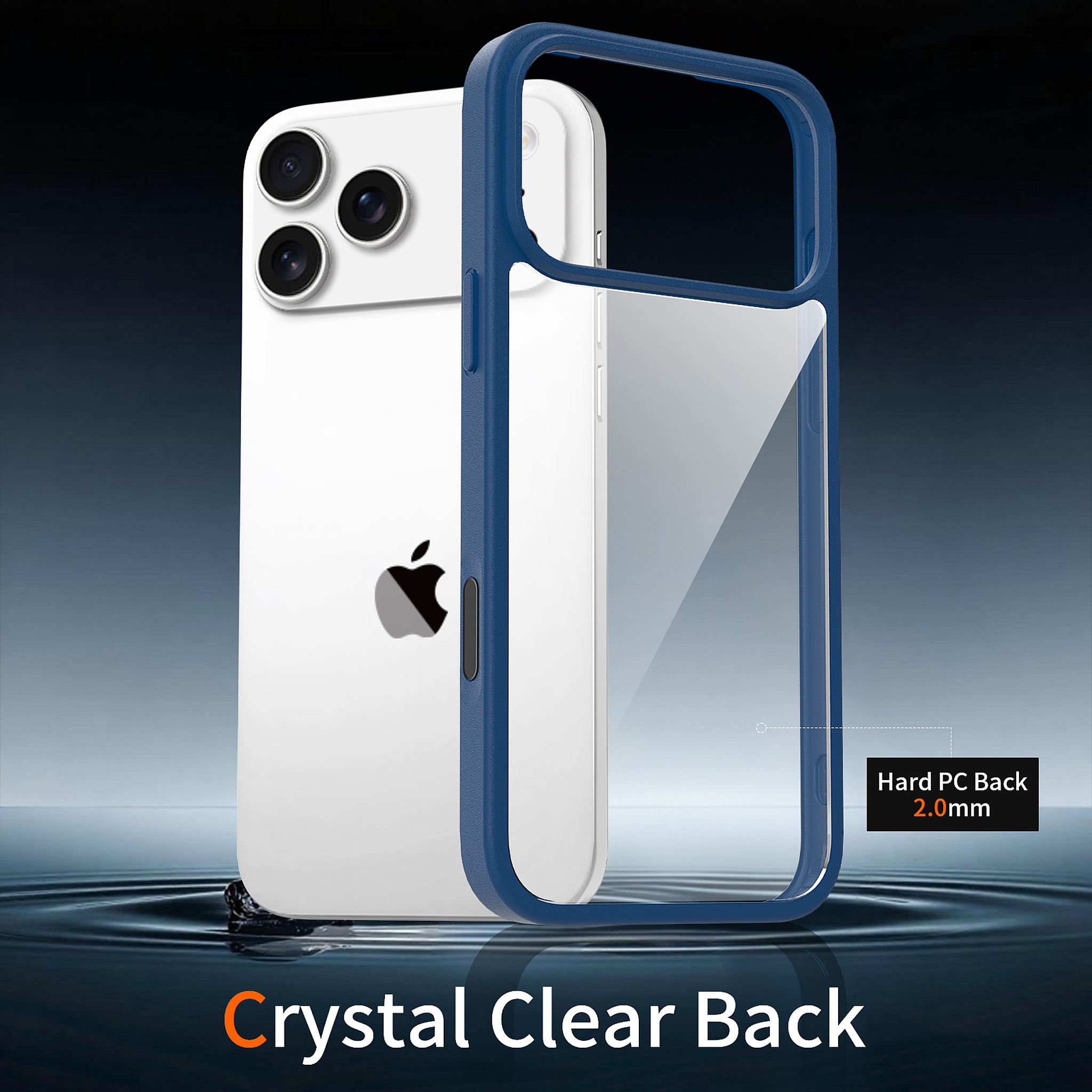 SendaFit Clear Two-in-One Camera-Button Case for iPhone 17 Pro Max detail 13