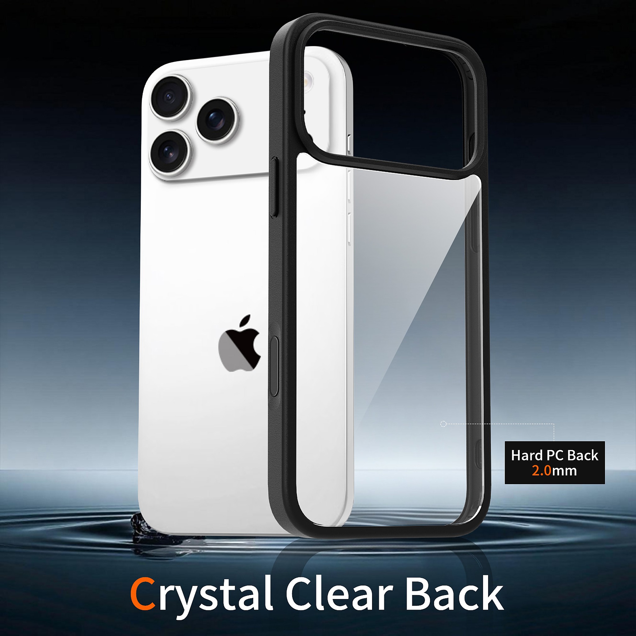 SendaFit Clear Two-in-One Camera-Button Case for iPhone 17 Pro Max detail 14