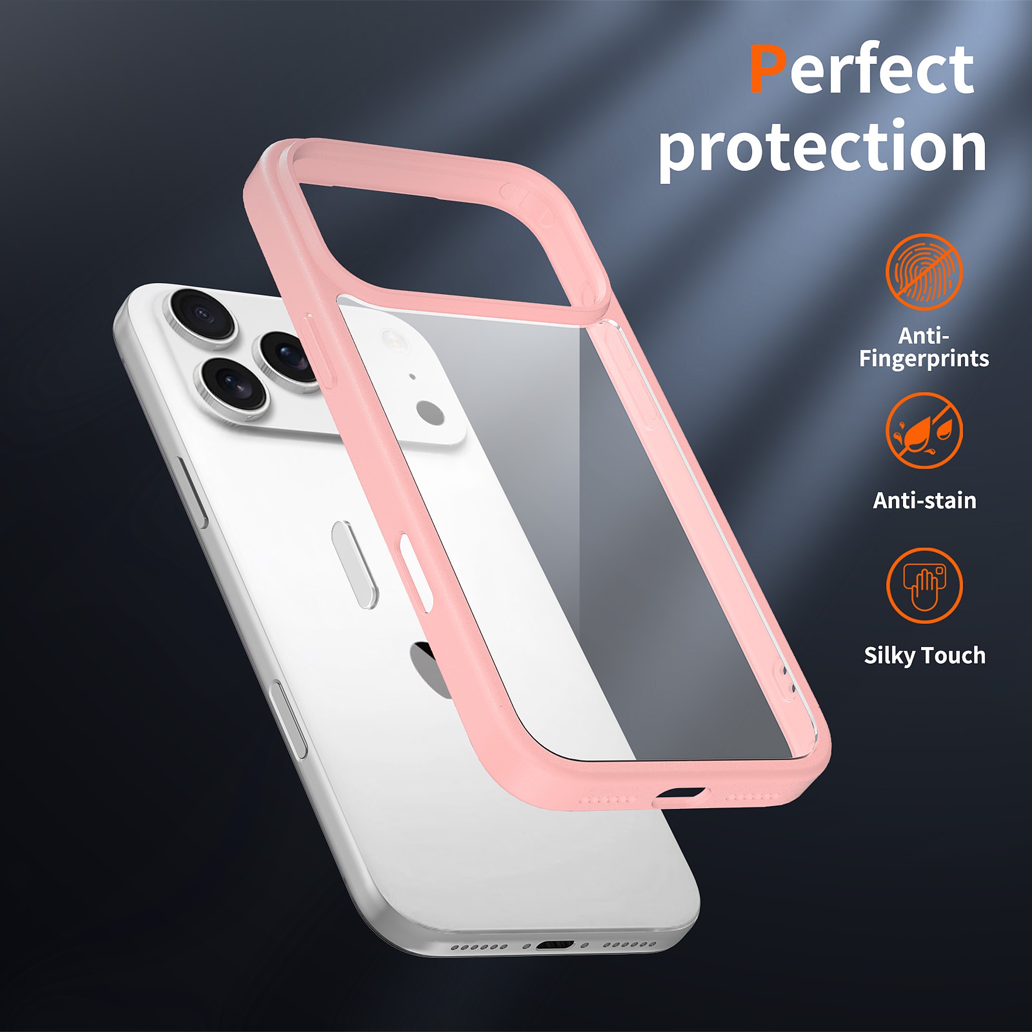 SendaFit Clear Two-in-One Camera-Button Case for iPhone 17 Pro Max detail 17