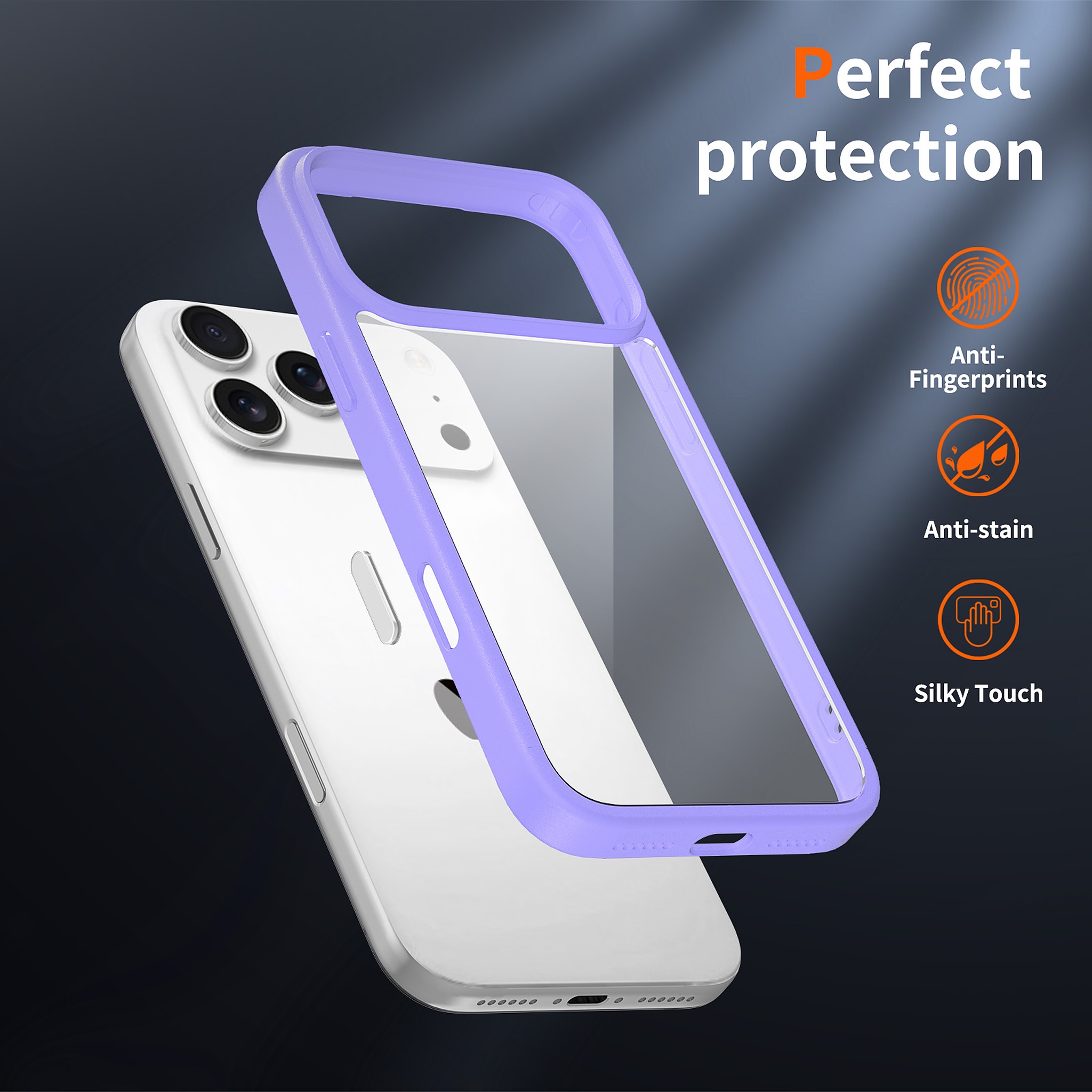 SendaFit Clear Two-in-One Camera-Button Case for iPhone 17 Pro Max detail 18