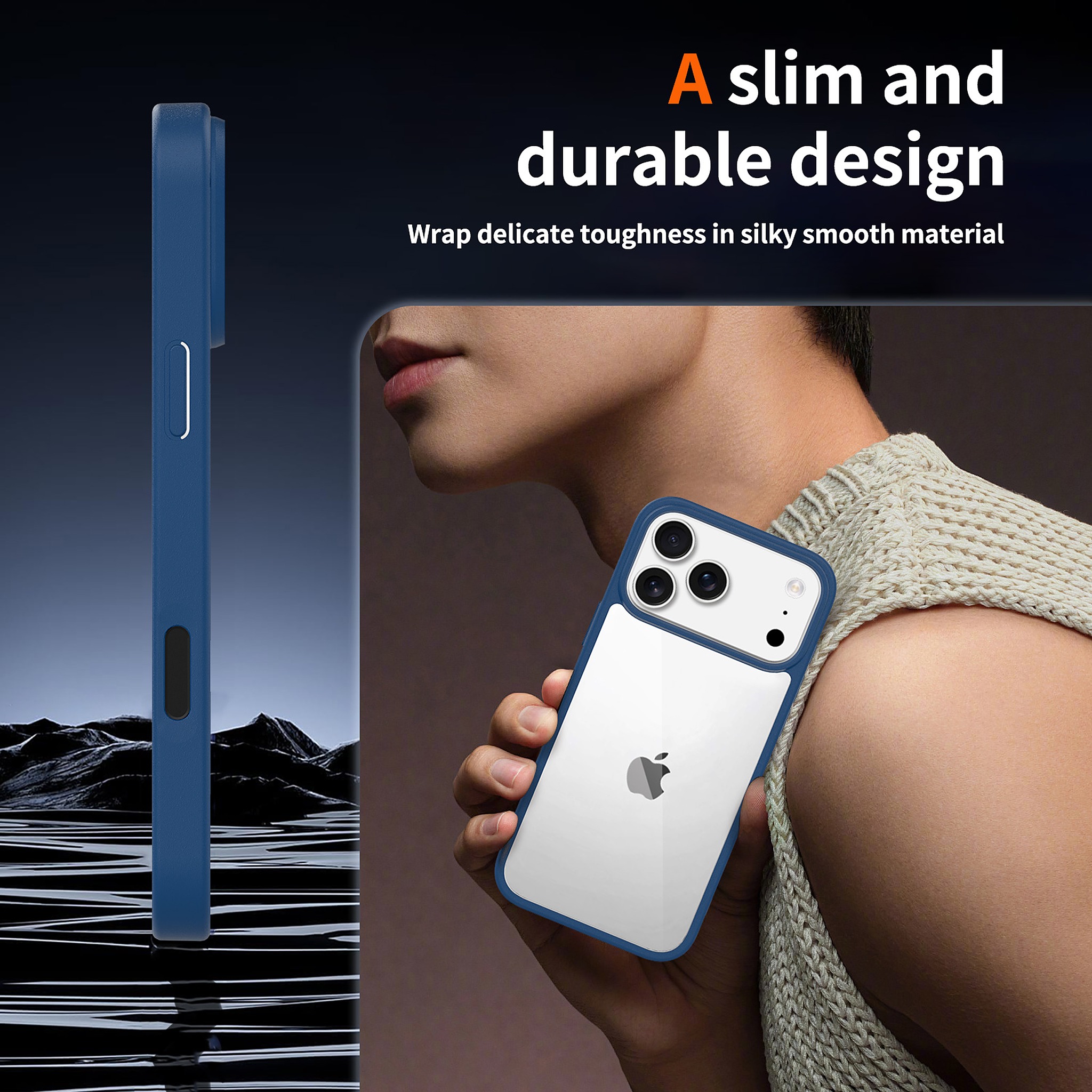 SendaFit Clear Two-in-One Camera-Button Case for iPhone 17 Pro Max detail 27