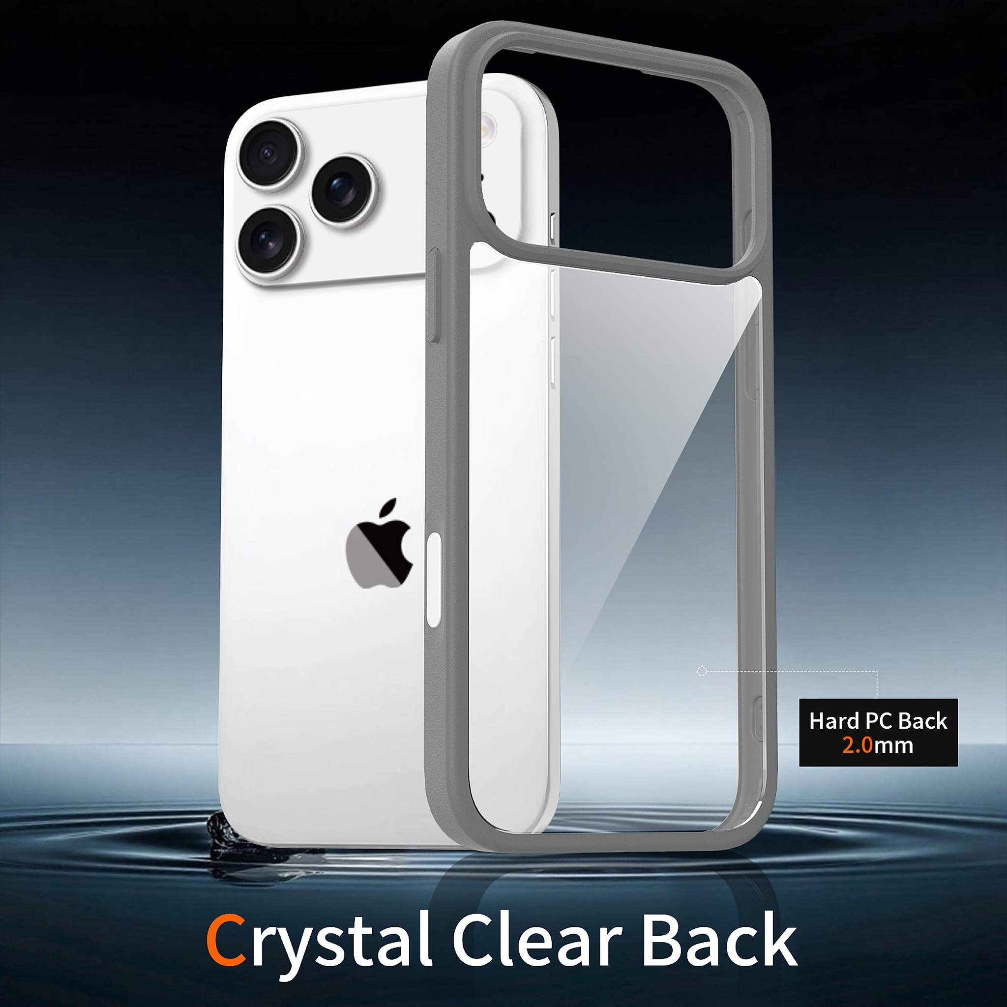 SendaFit Clear Two-in-One Camera-Button Case for iPhone 17 Pro Max detail 8